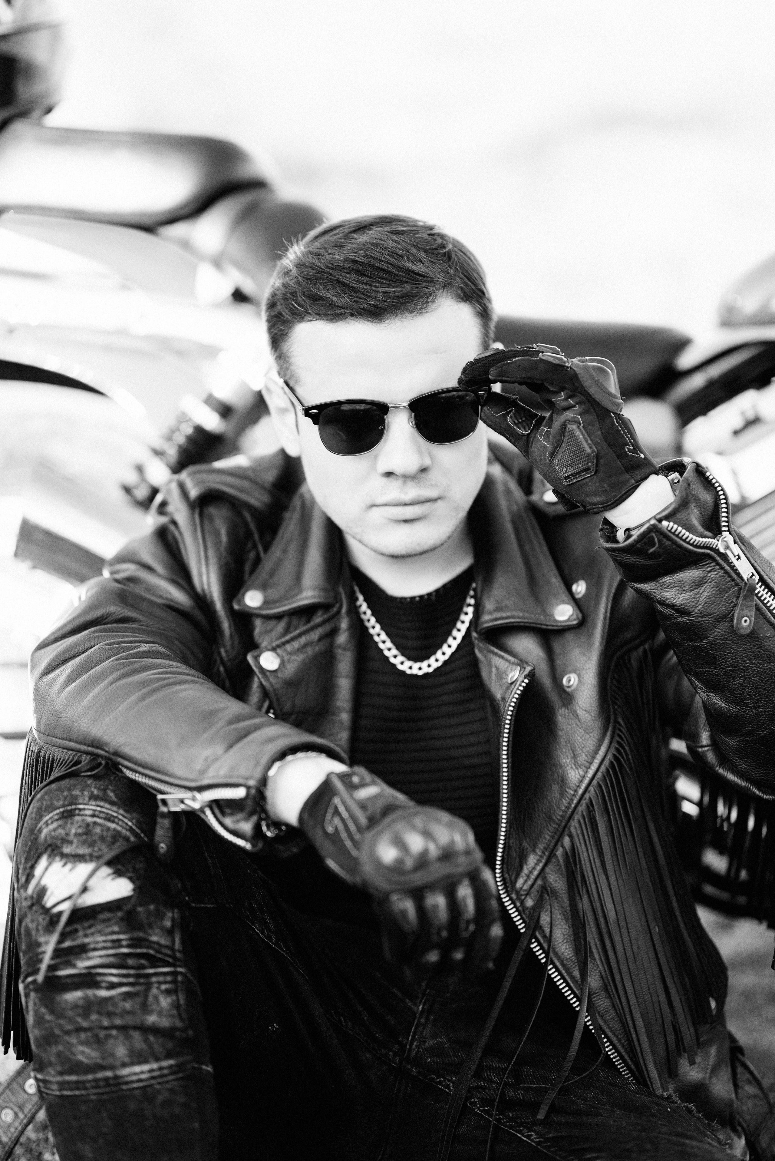 Фотосессия с мотоциклом