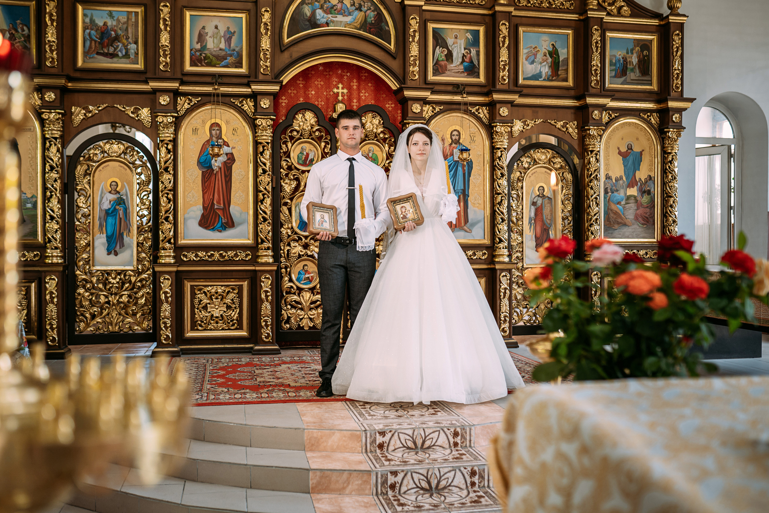 Съёмка в храме: венчание. Фотограф в Красноперекопске Виталий Савчук