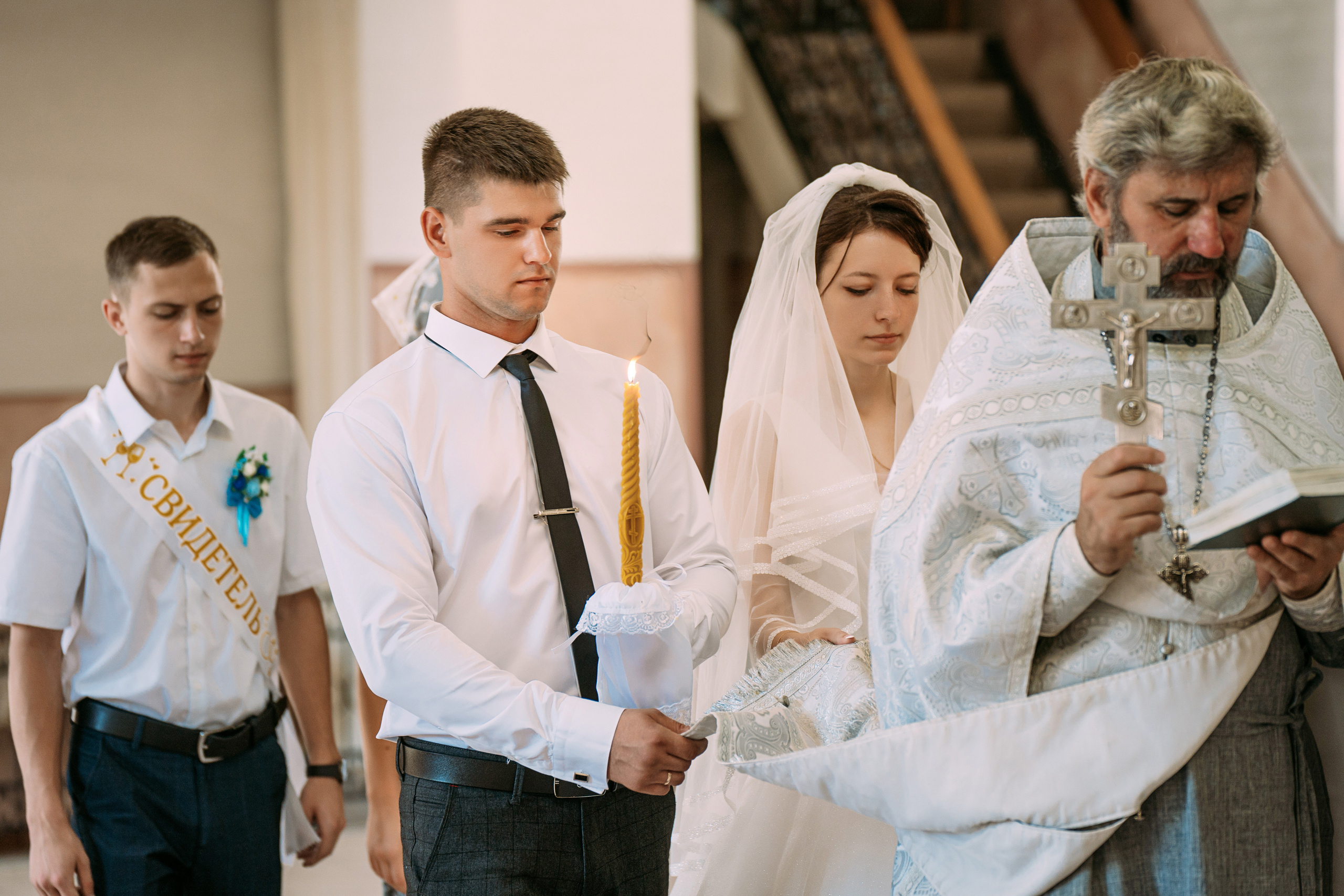 Съёмка в храме: венчание. Фотограф в Красноперекопске Виталий Савчук