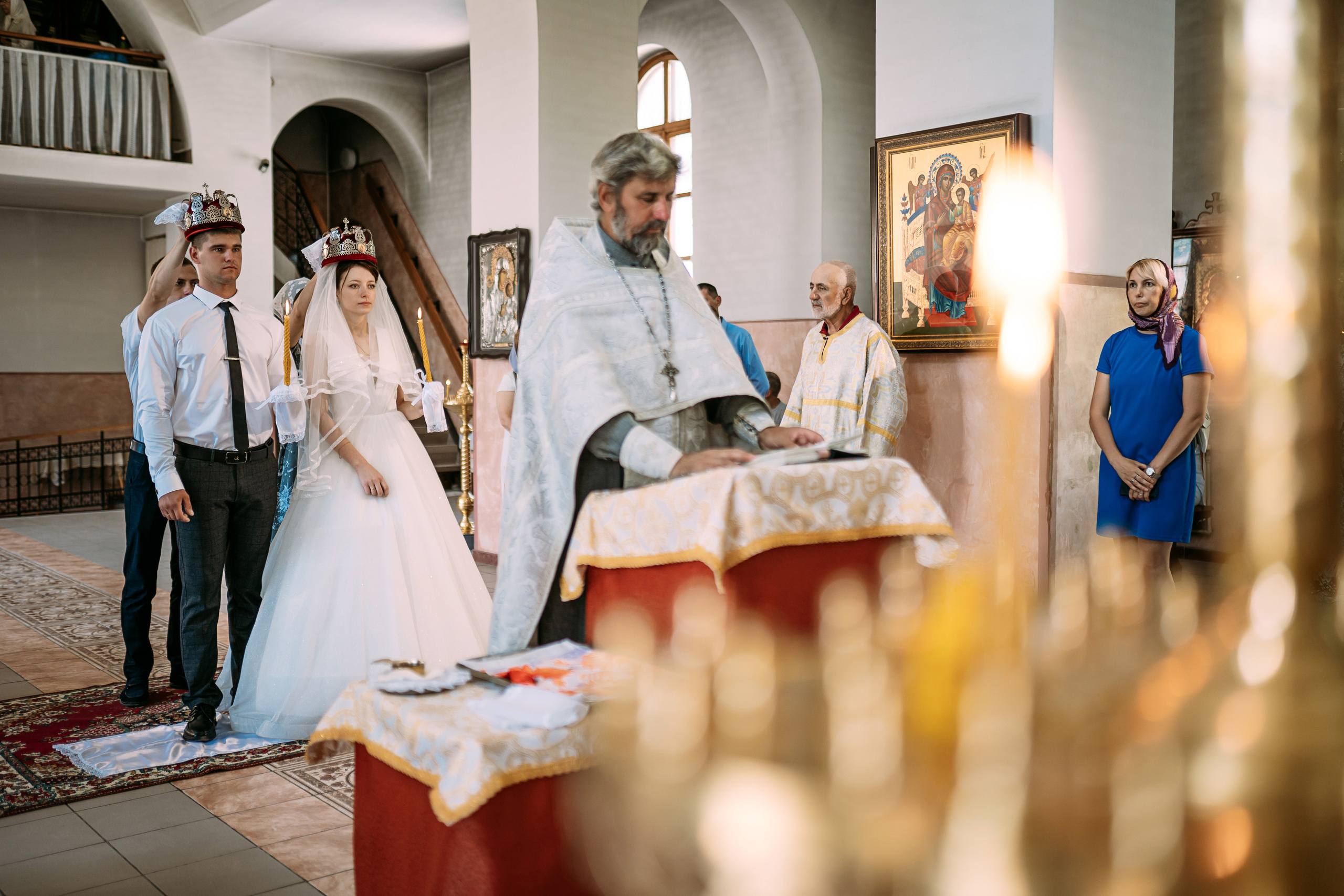 Съёмка в храме: венчание. Фотограф в Красноперекопске Виталий Савчук