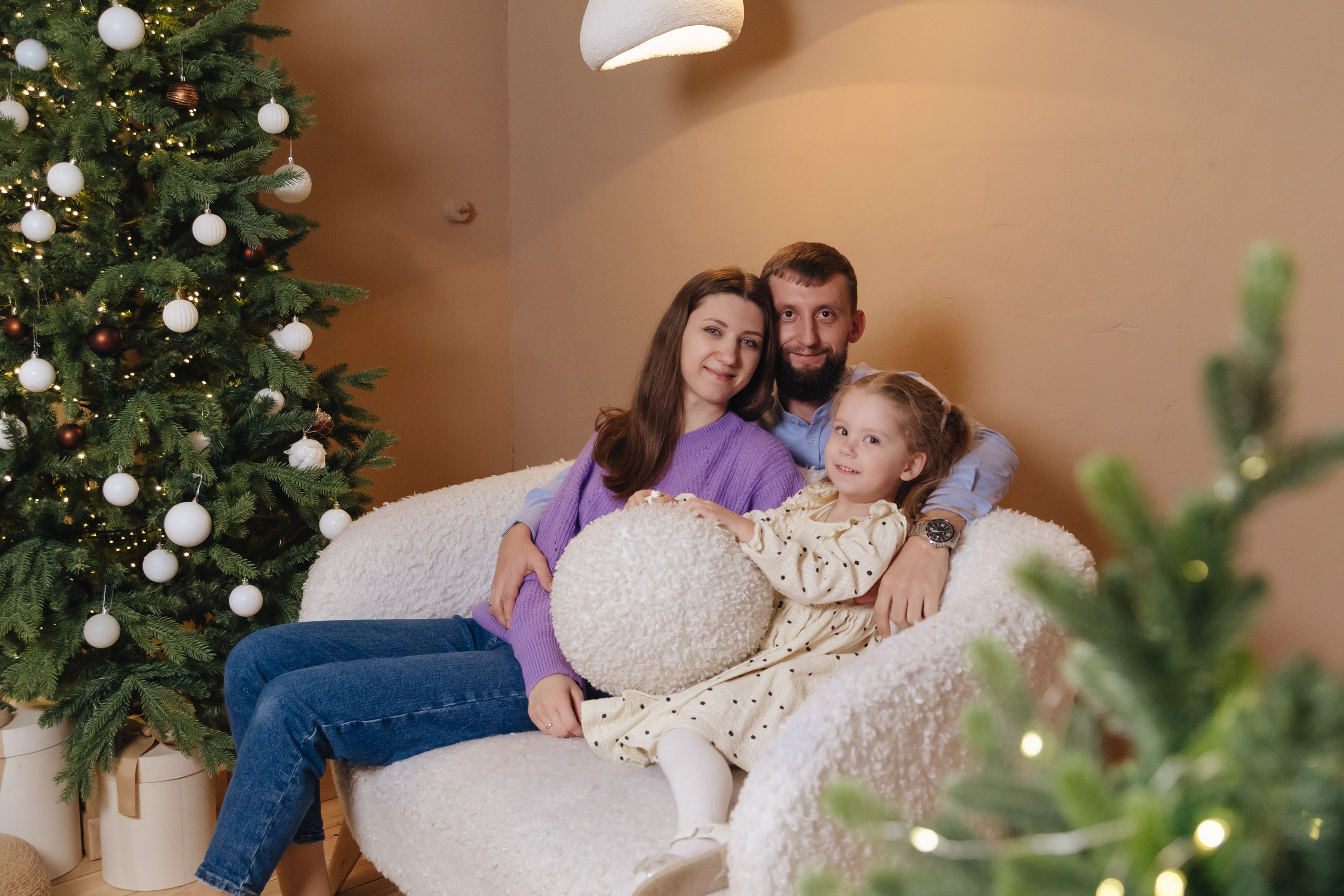 Новогодняя фотосессия в студии. Свадебный, семейный фотограф, контент съёмка. Екатеринбург. Елена Граф