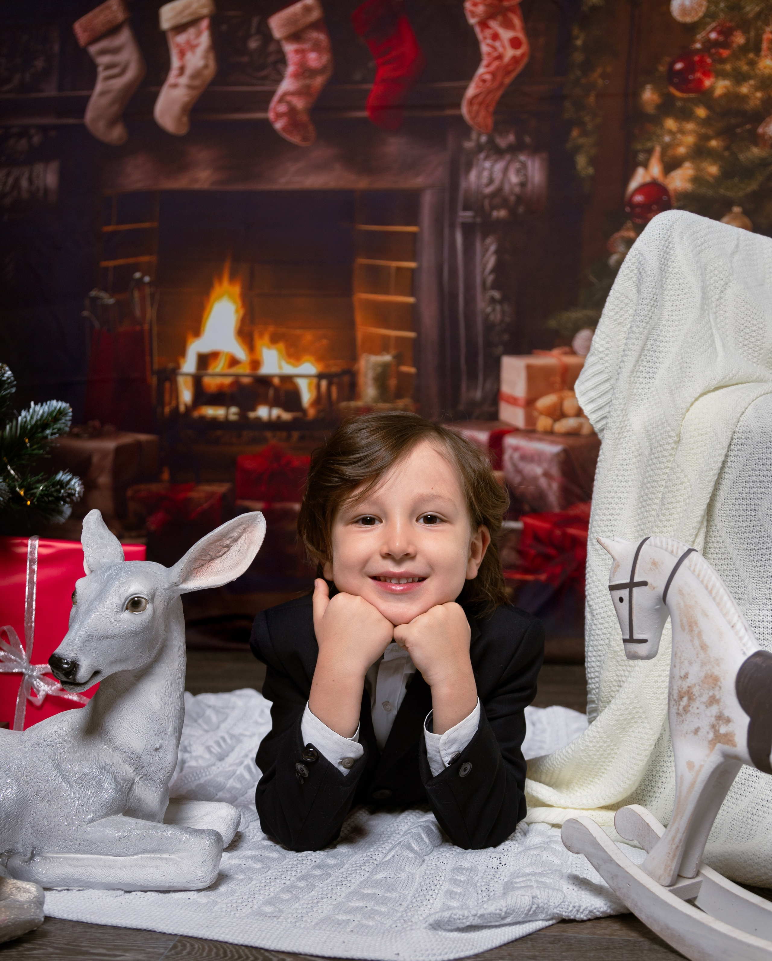 Новогодняя фотосессия. Фиксики Детская фотостудия