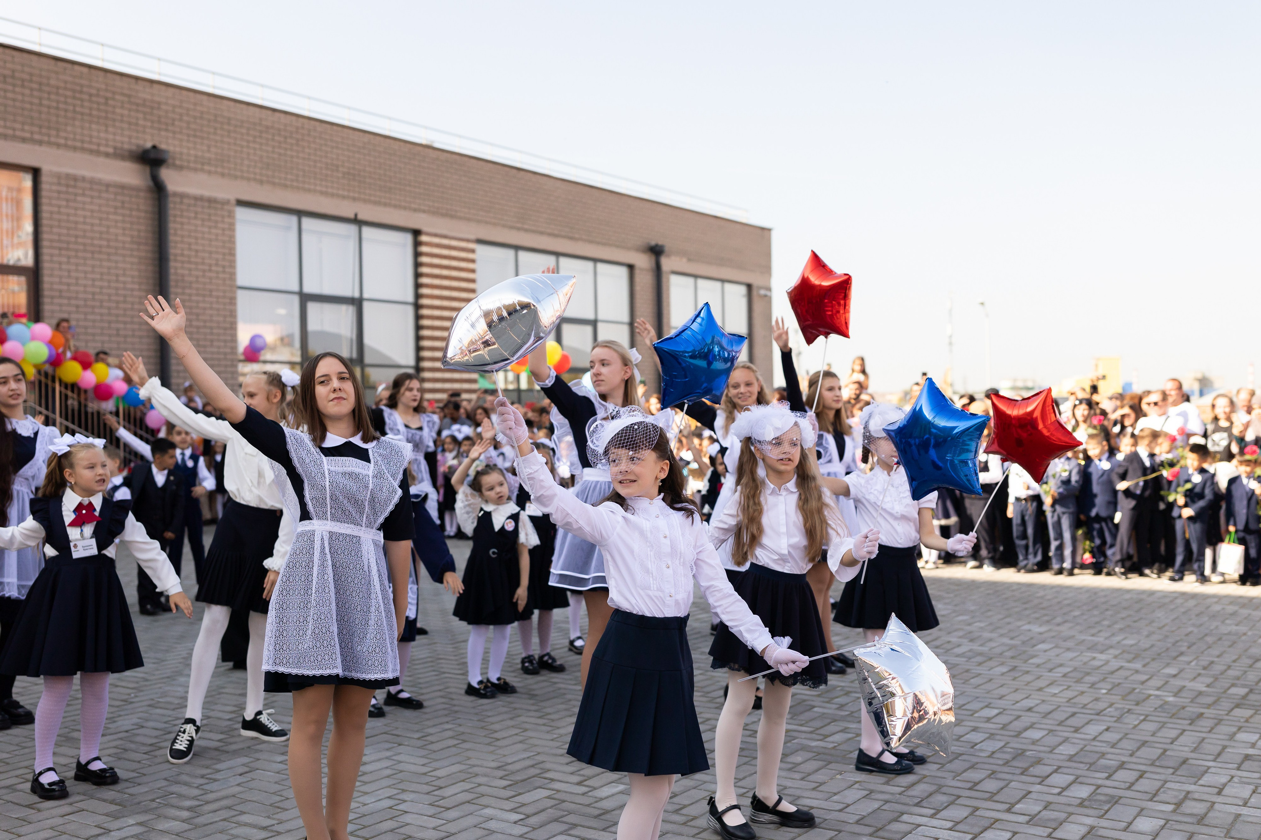 Линейка 1 сентября. Профессиональный Фотограф в Москве Андрей Славнов