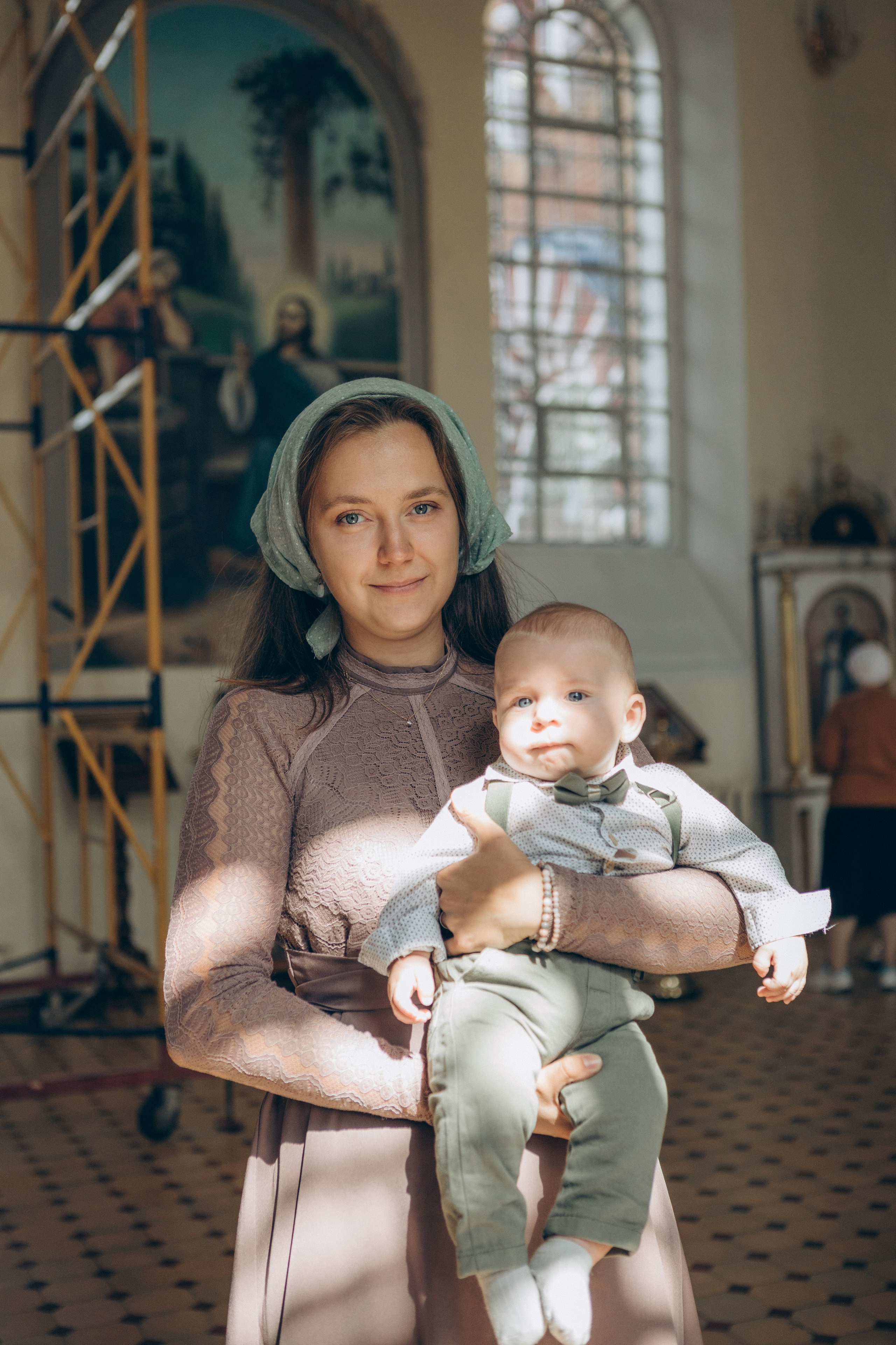 Крещение Тимофея. Семейный фотограф и фотограф на роды в Ростове-на-Дону Мухина Виктория