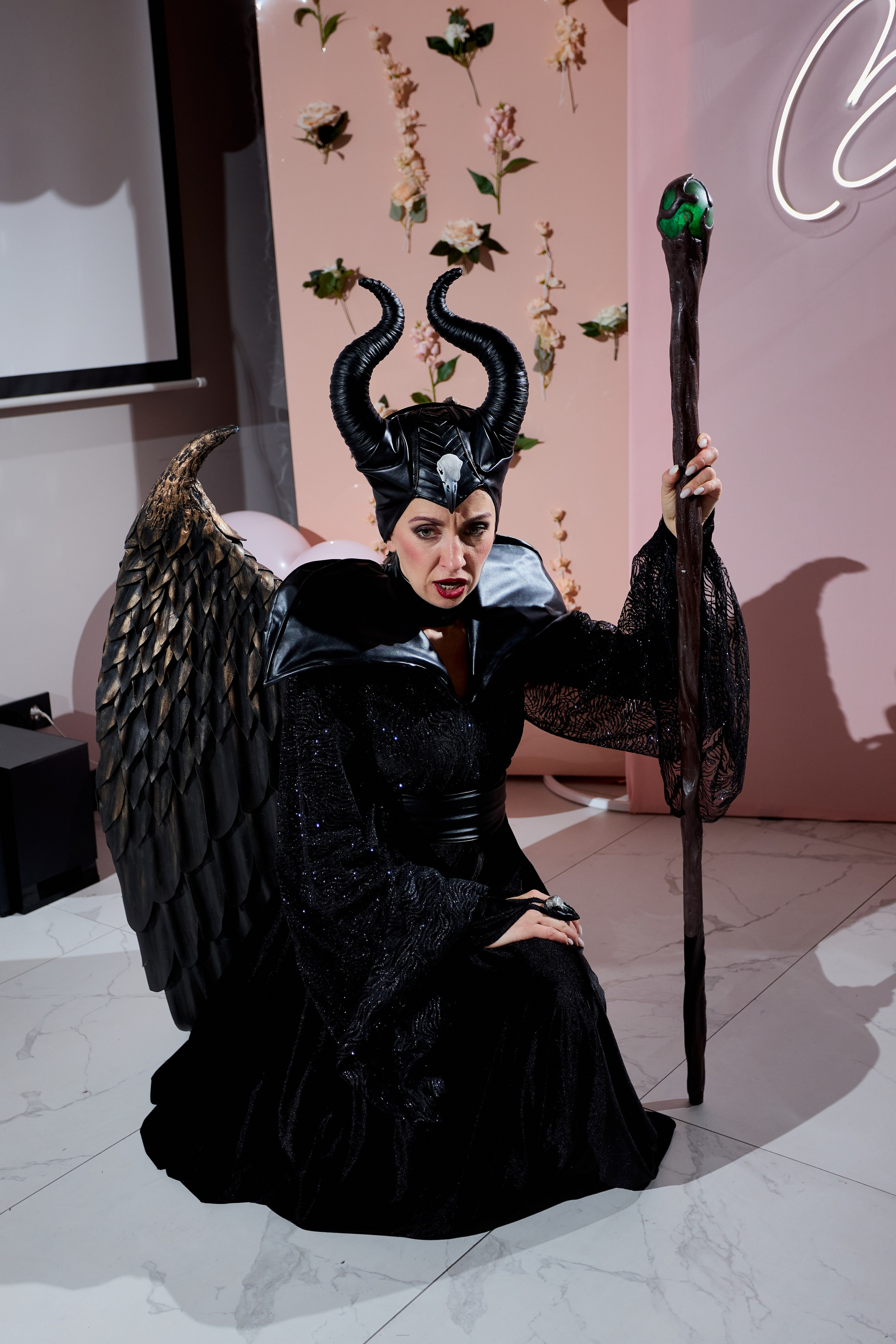 Малифисента и Тесла шоу. Свадебный фотограф Москва и Московская область Борисов Сергей