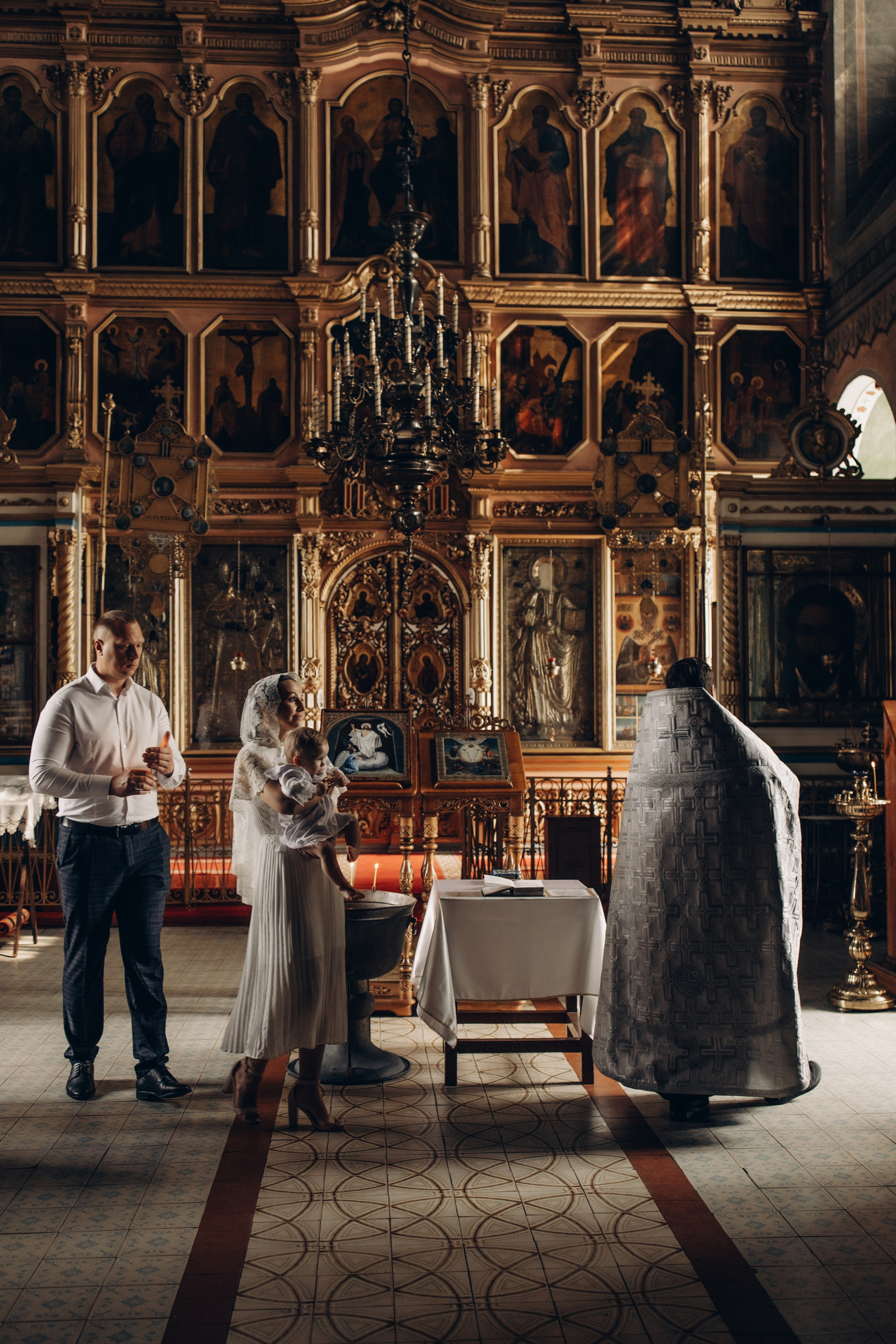 Крещение Есении. Главная