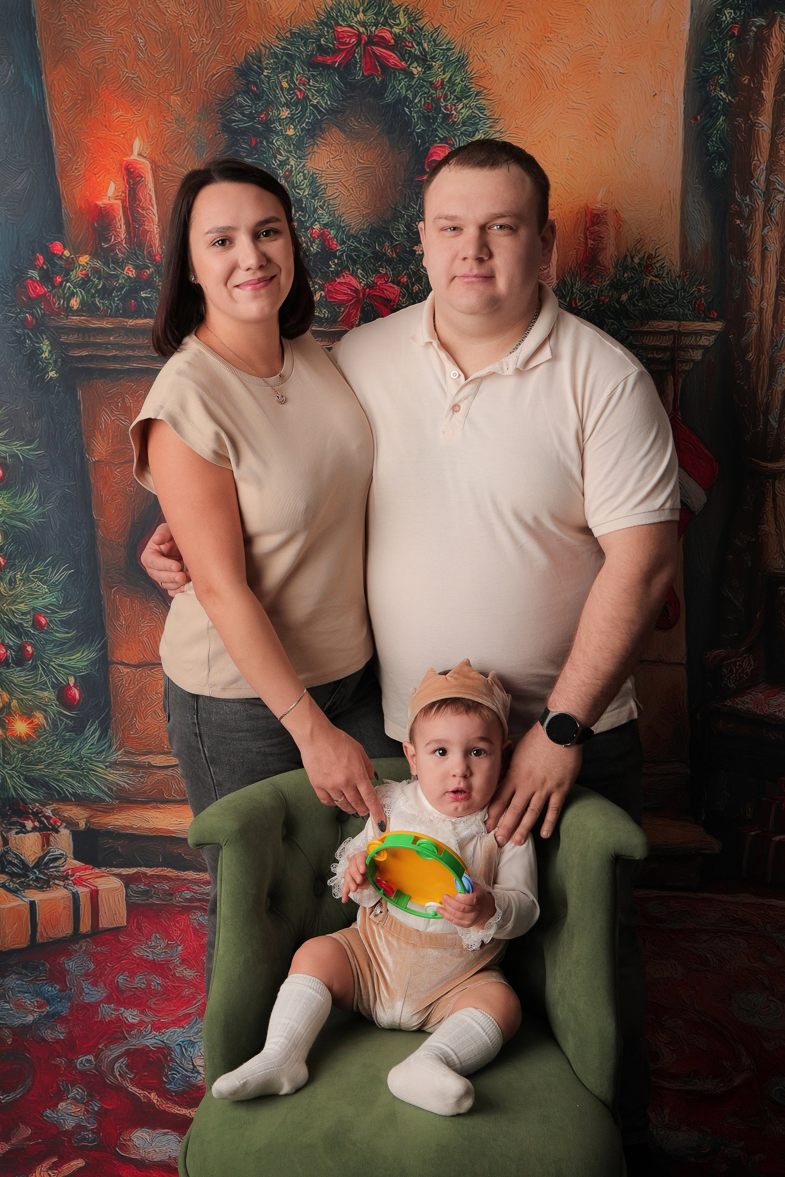 Годовасие — мальчики. Фотограф новорожденных в Новокузнецке Анна Горошникова