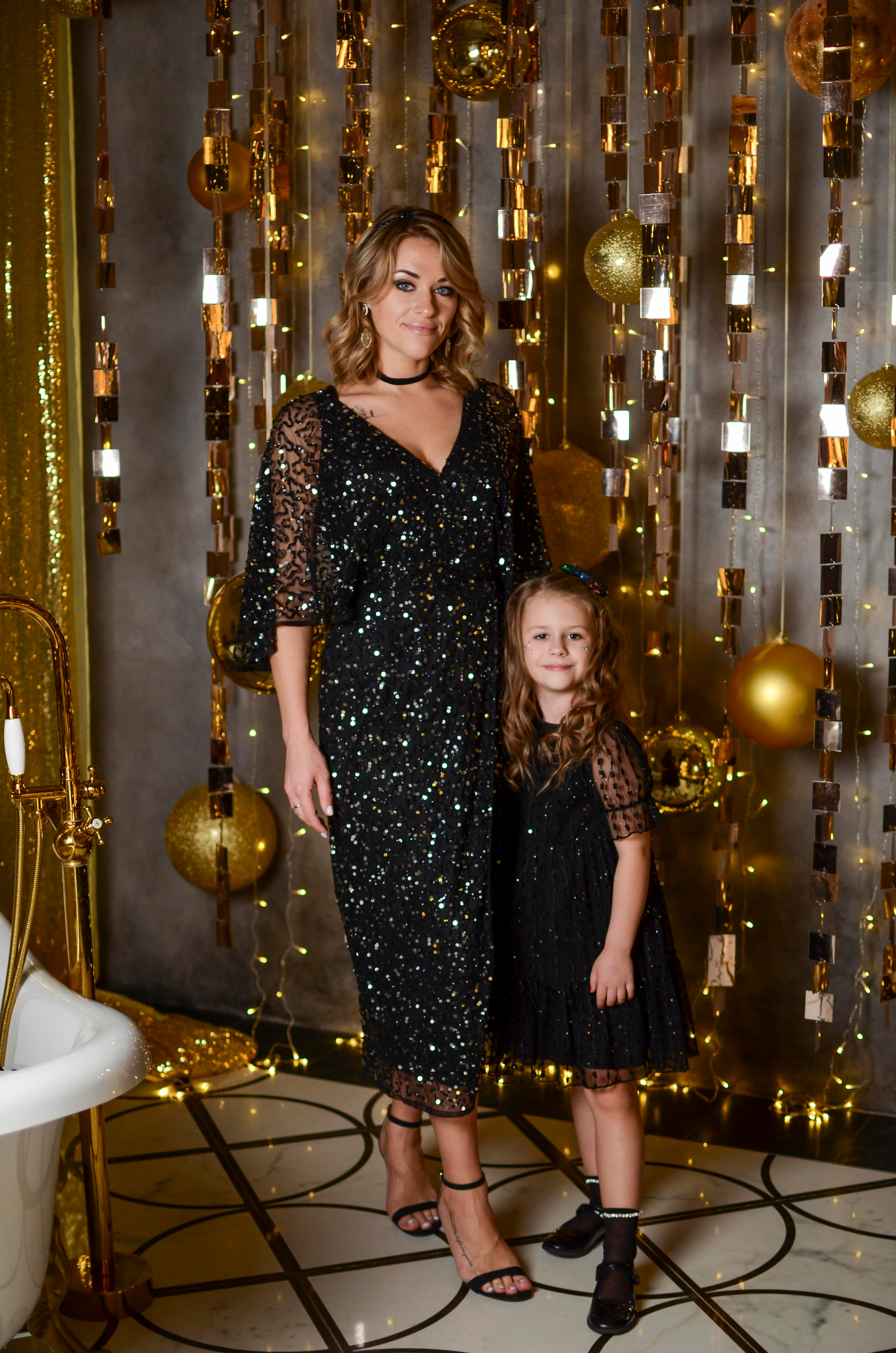 Новогодняя Фотосессия Анжелики и ее дочки Ангелины. Свадебный и семейный фотограф в Хабаровске Оксана Новикова