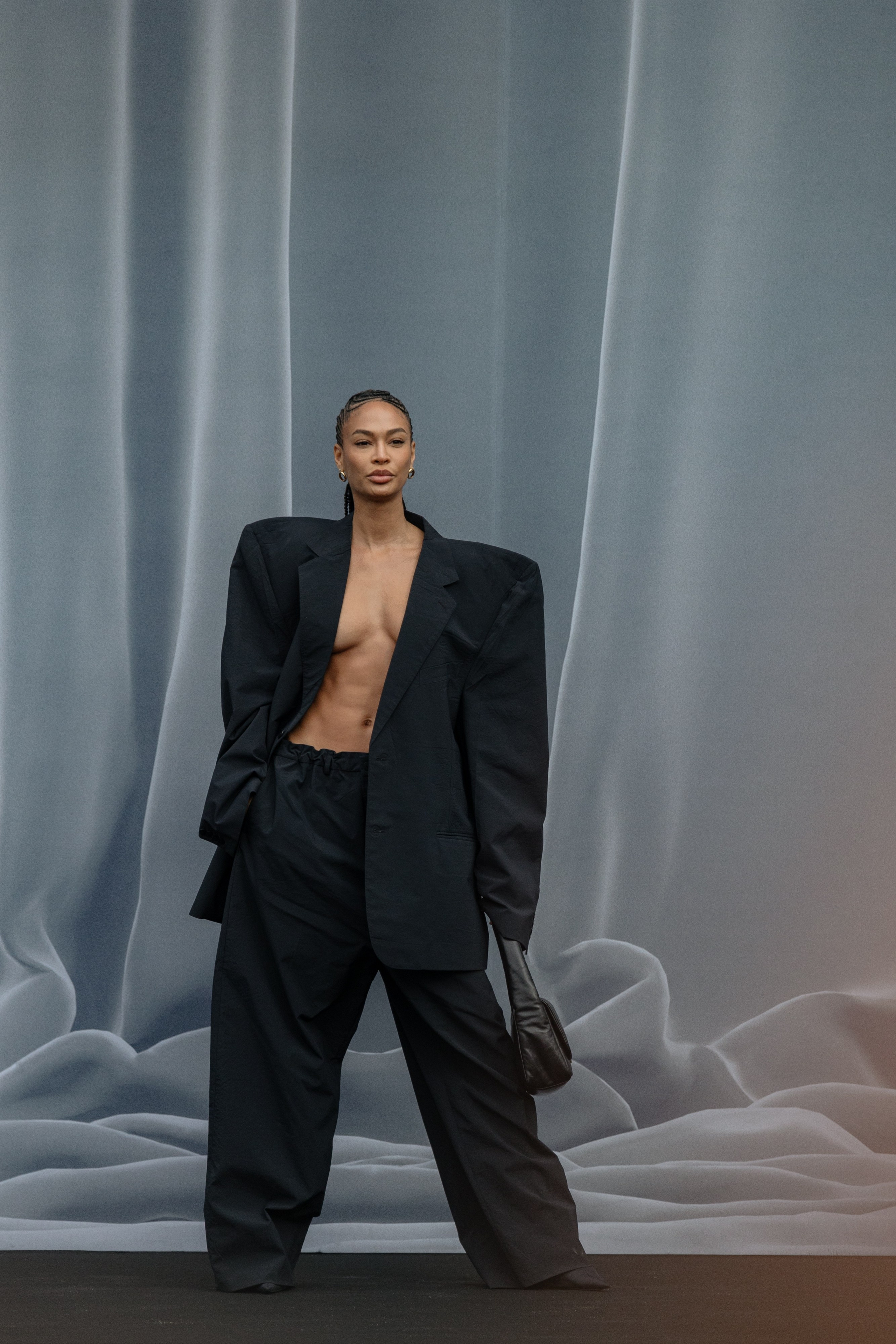 BALENCIAGA PFW WOMENSWEAR FALL-WINTER 24/25. Photographer in Milan Ivan Goncharov