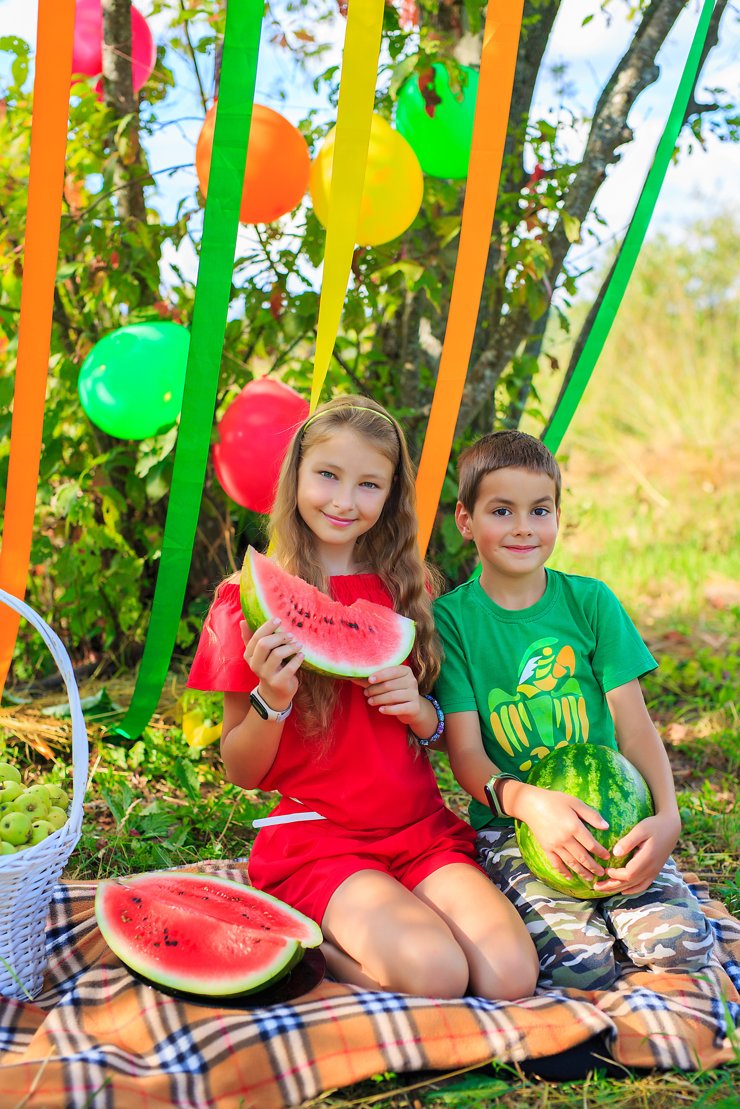Арбузный фотопроект. Семейный и свадебный фотограф в Санкт-Петербурге Татьяна Швыкова