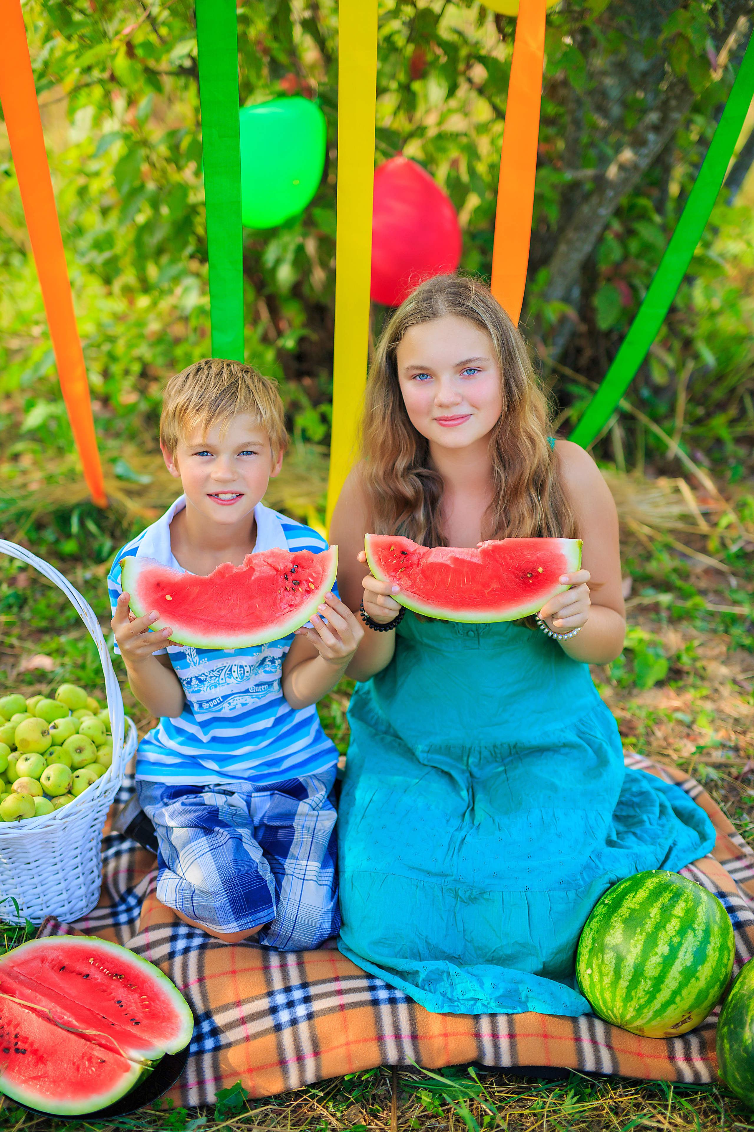 Арбузный фотопроект. Семейный и свадебный фотограф в Санкт-Петербурге Татьяна Швыкова