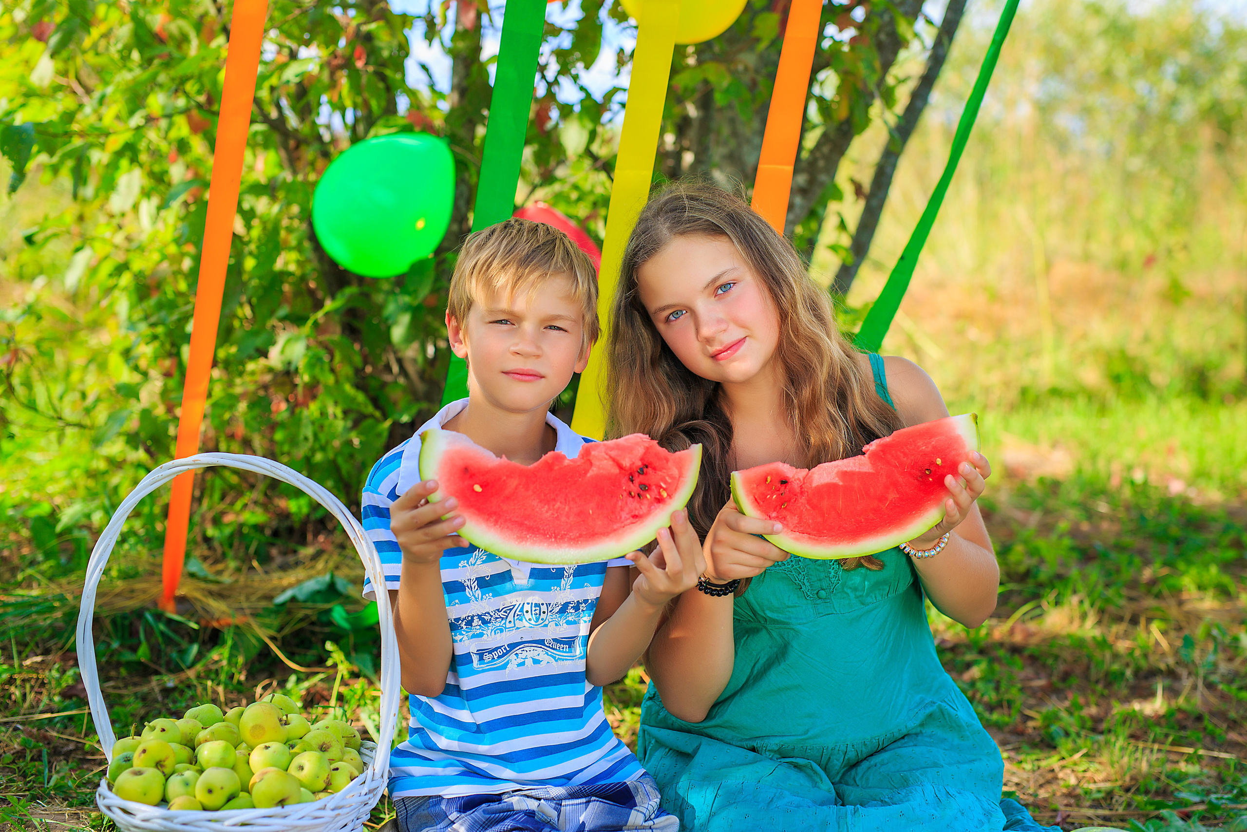 Арбузный фотопроект. Семейный и свадебный фотограф в Санкт-Петербурге Татьяна Швыкова