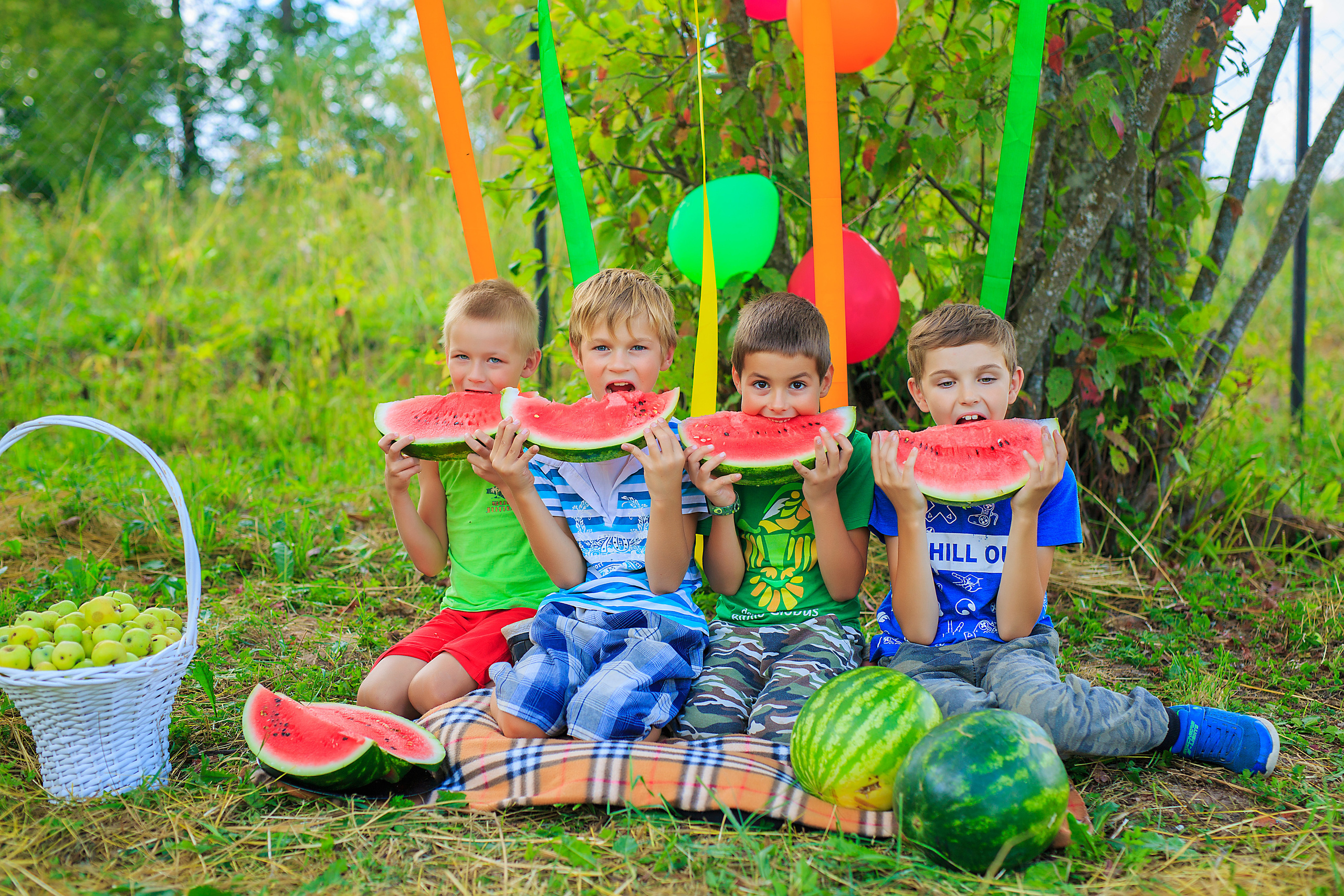 Арбузный фотопроект. Семейный и свадебный фотограф в Санкт-Петербурге Татьяна Швыкова