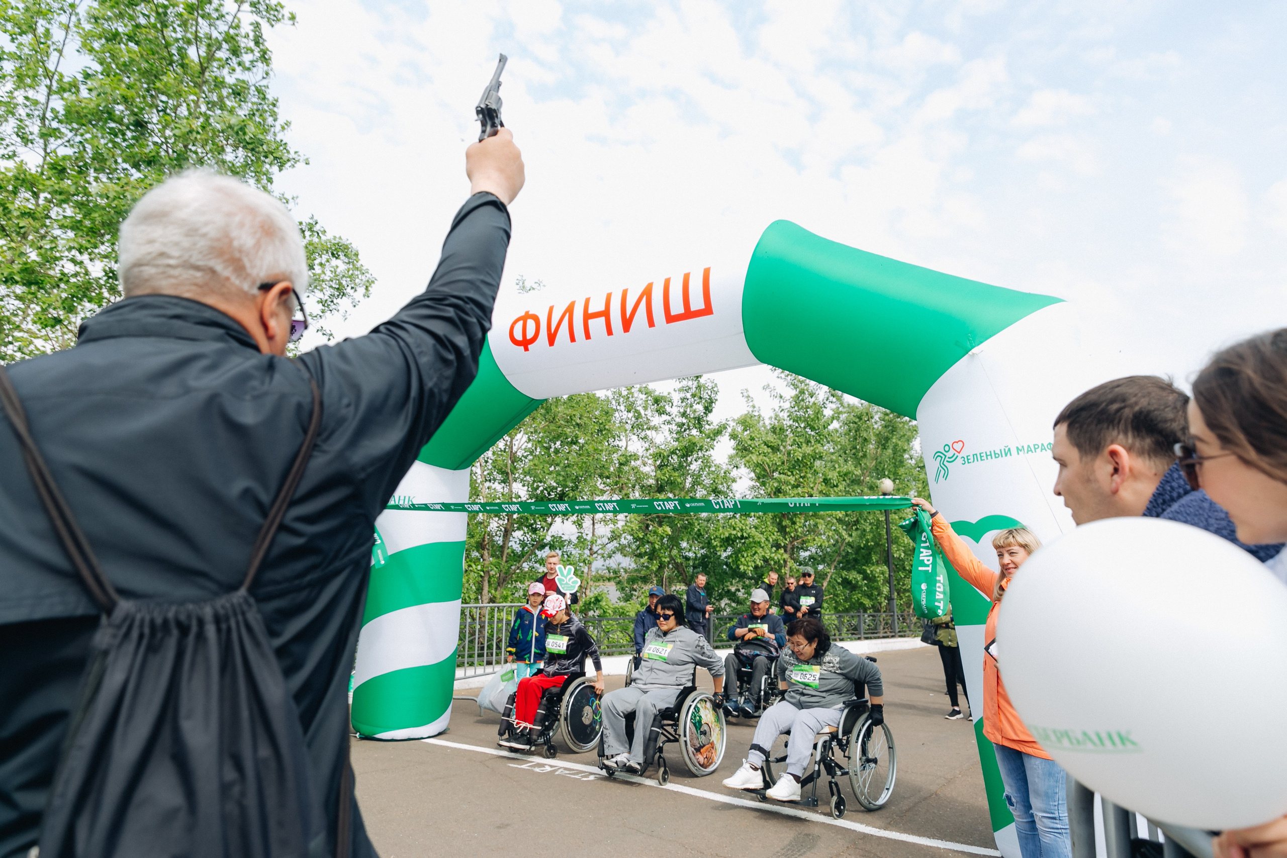 Зеленый марафон Сбербанка. Свадебный и семейный фотограф в Улан-Удэ