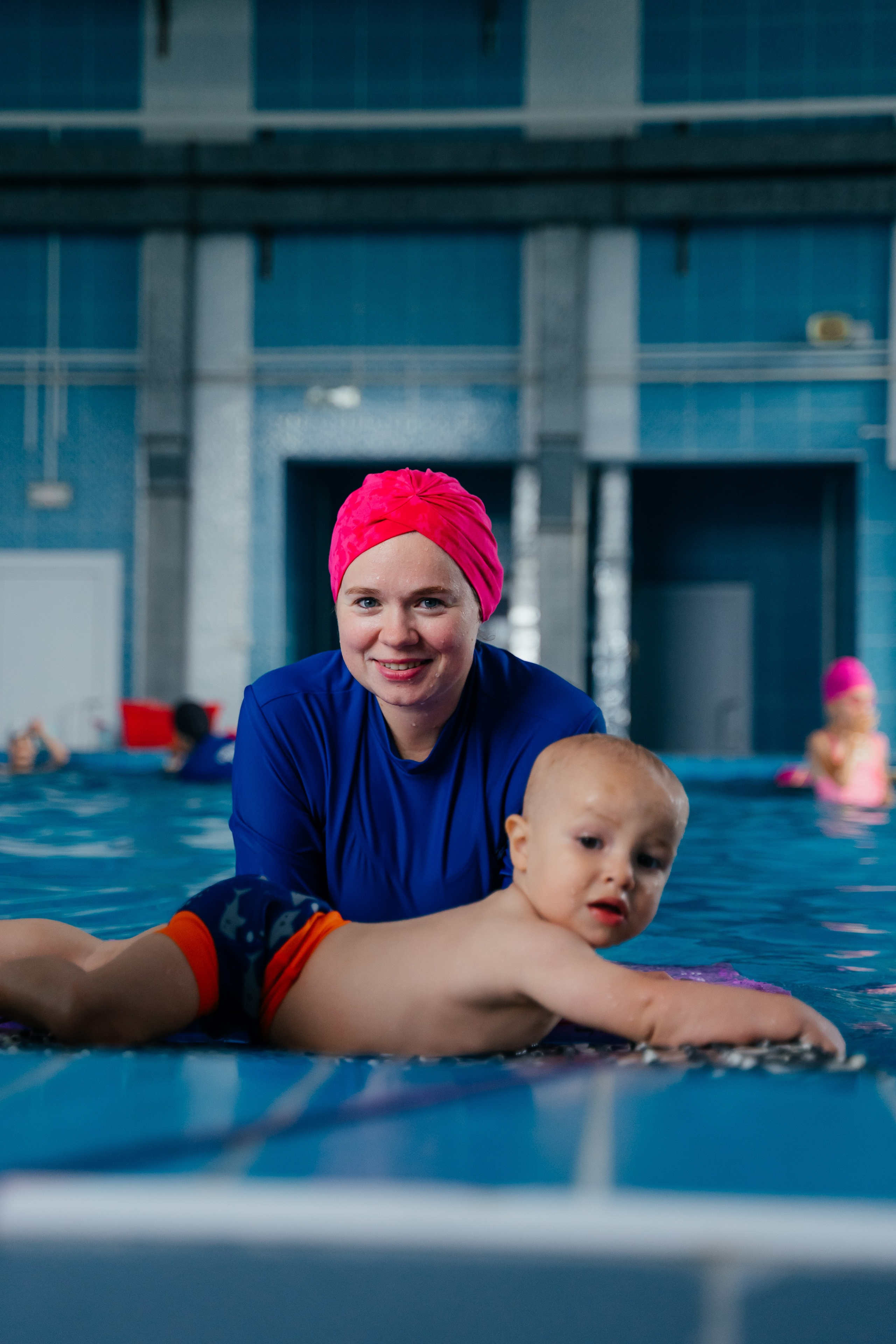 Студия детского плавания. Семейный фотограф в Саратове