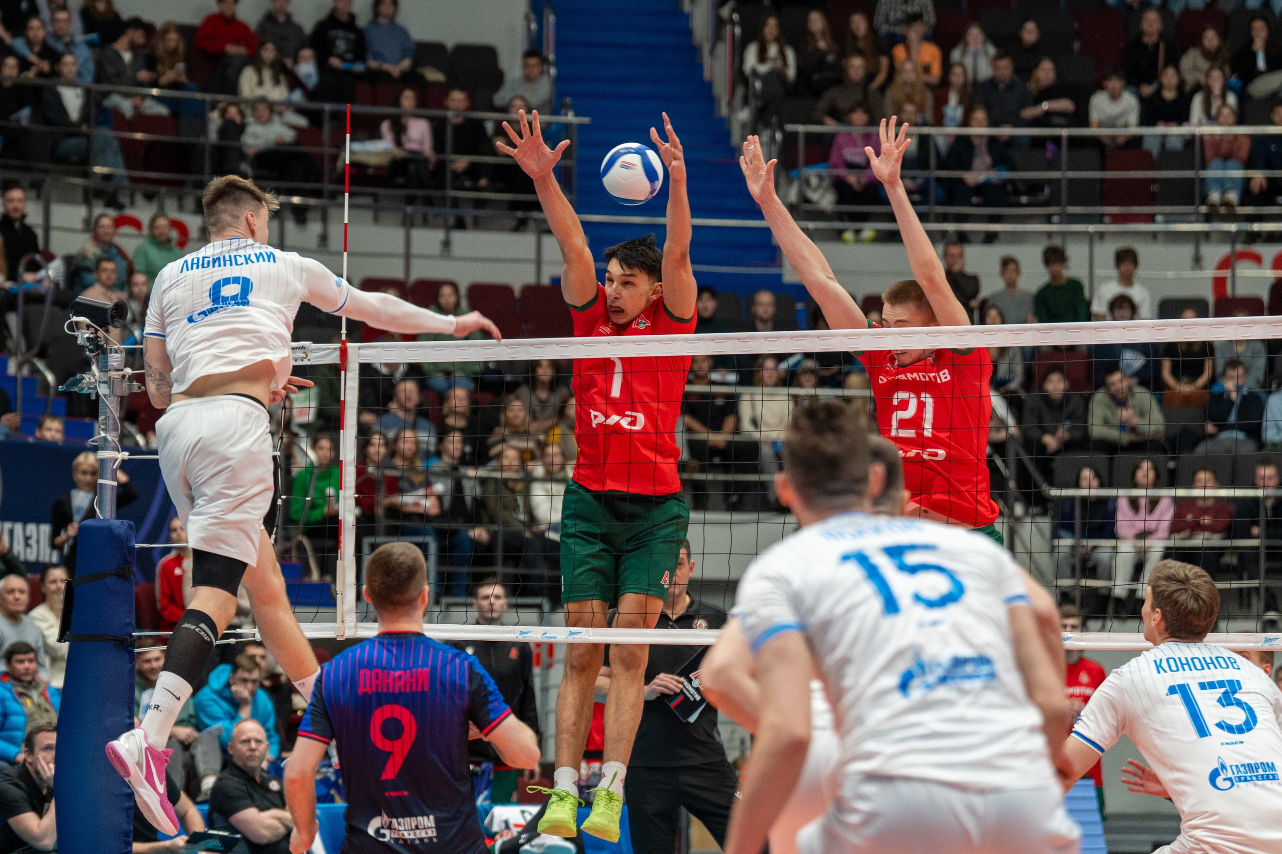 Зенит-Казань — Локомотив: финал Суперкубка России 2025 | волейбол, фотогалерея — Антон Гауф. Спортивный фотограф в Санкт-Петербурге | Антон Гауф