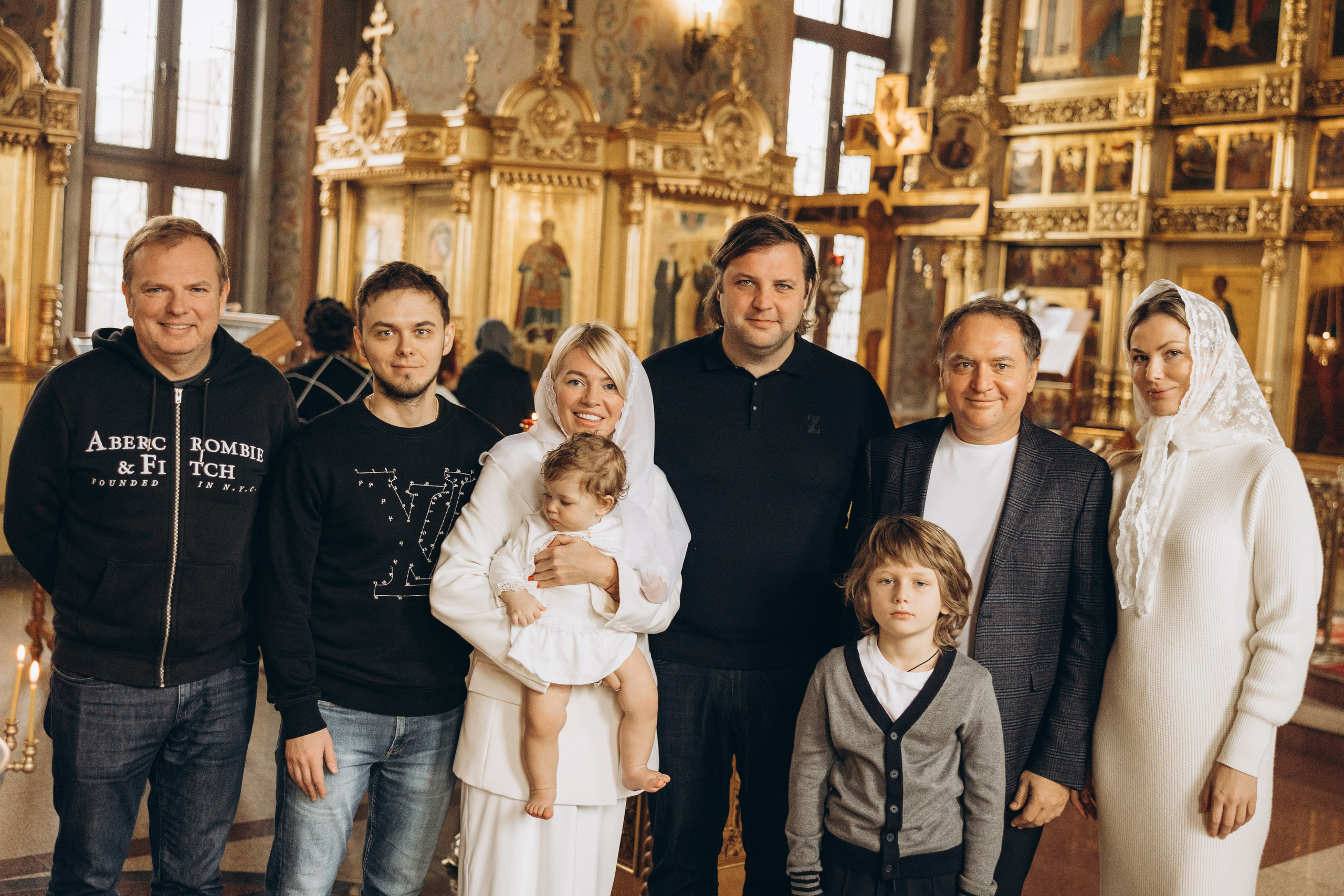 Крещение Дианы. Семейный фотограф в Москве Виктория Ястребинская