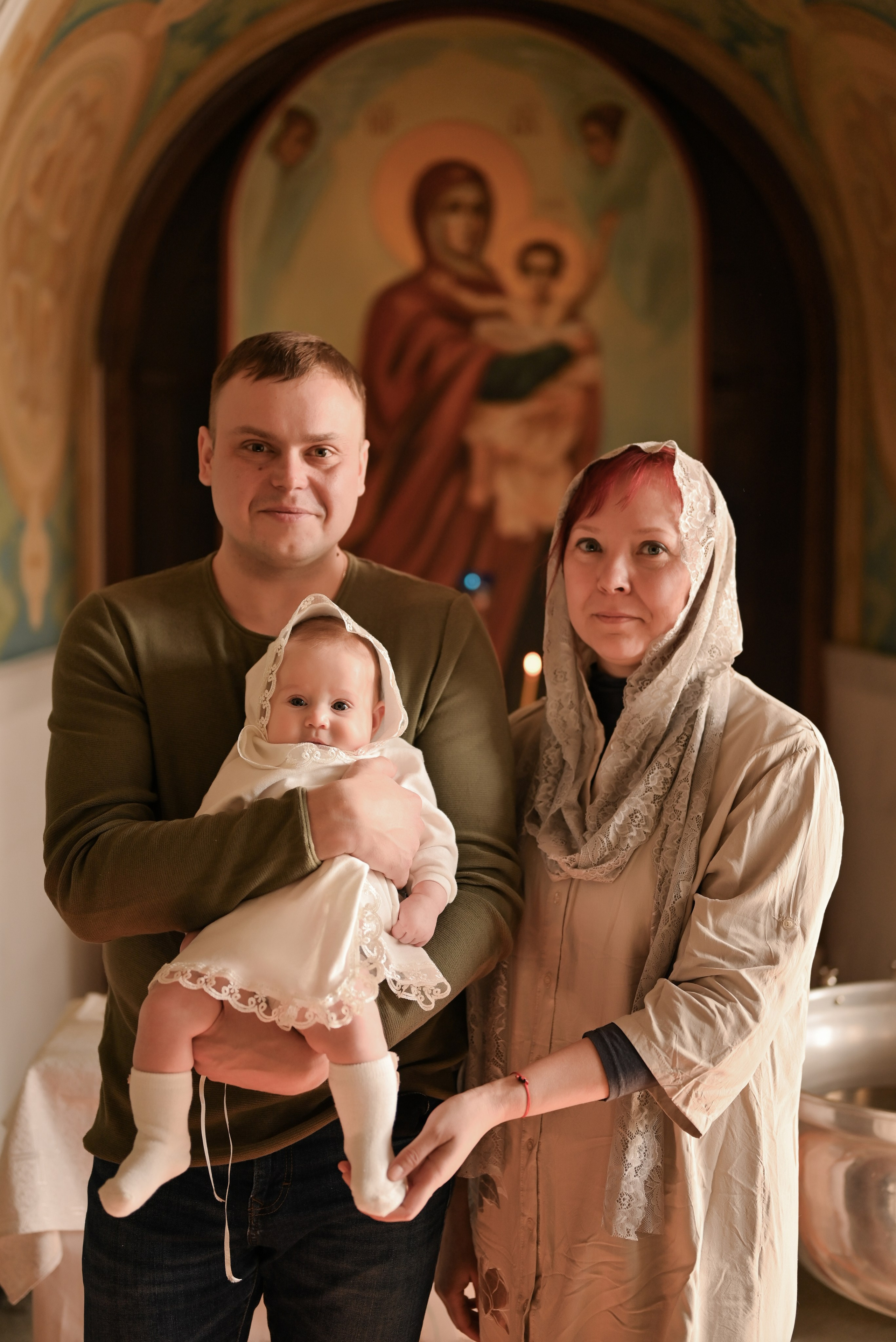 Крещение Марии. Свадебный и семейный фотограф в Уфе Александров Максим