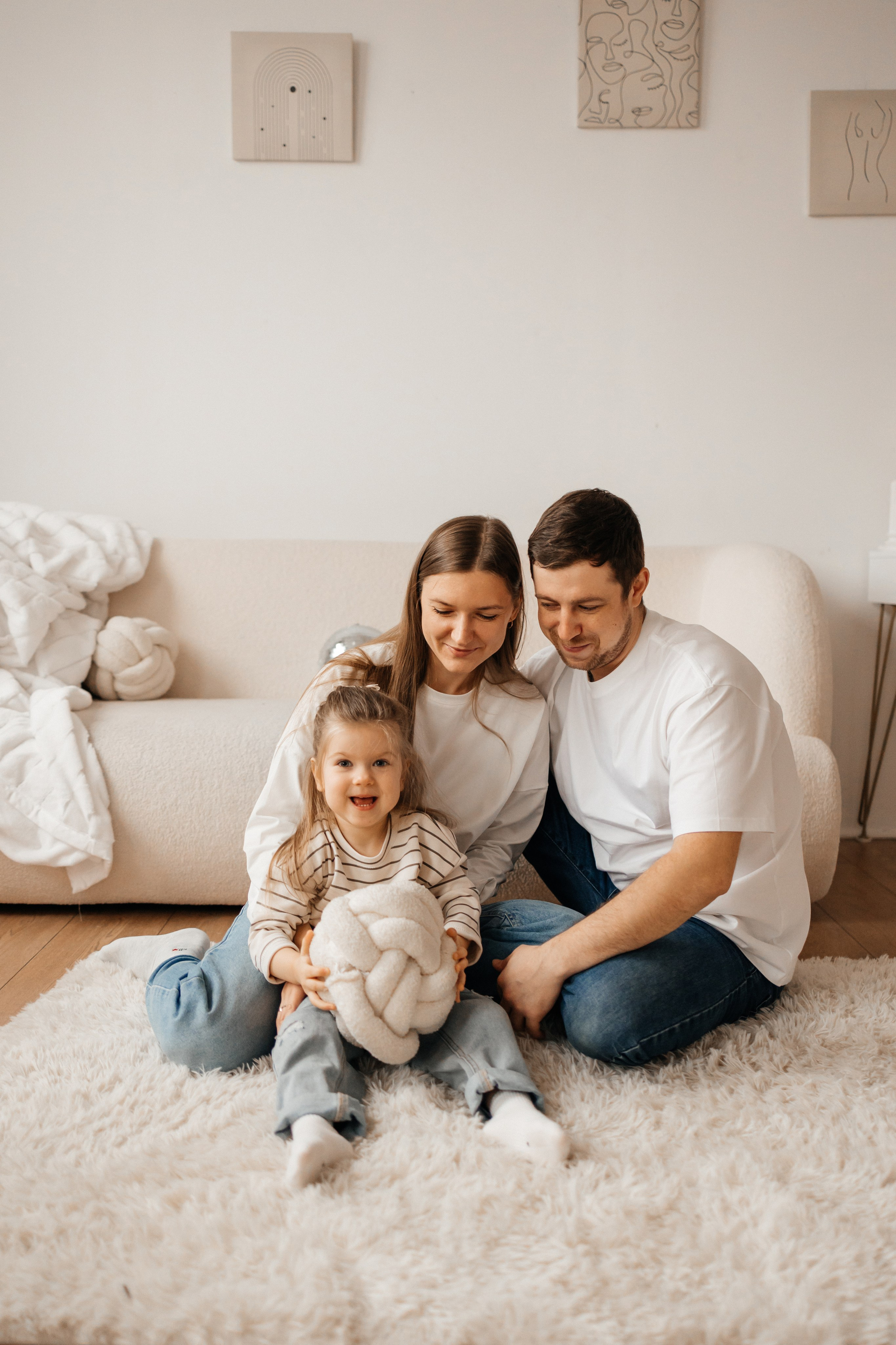 Семейная Съемка “Улыбки на Троих”