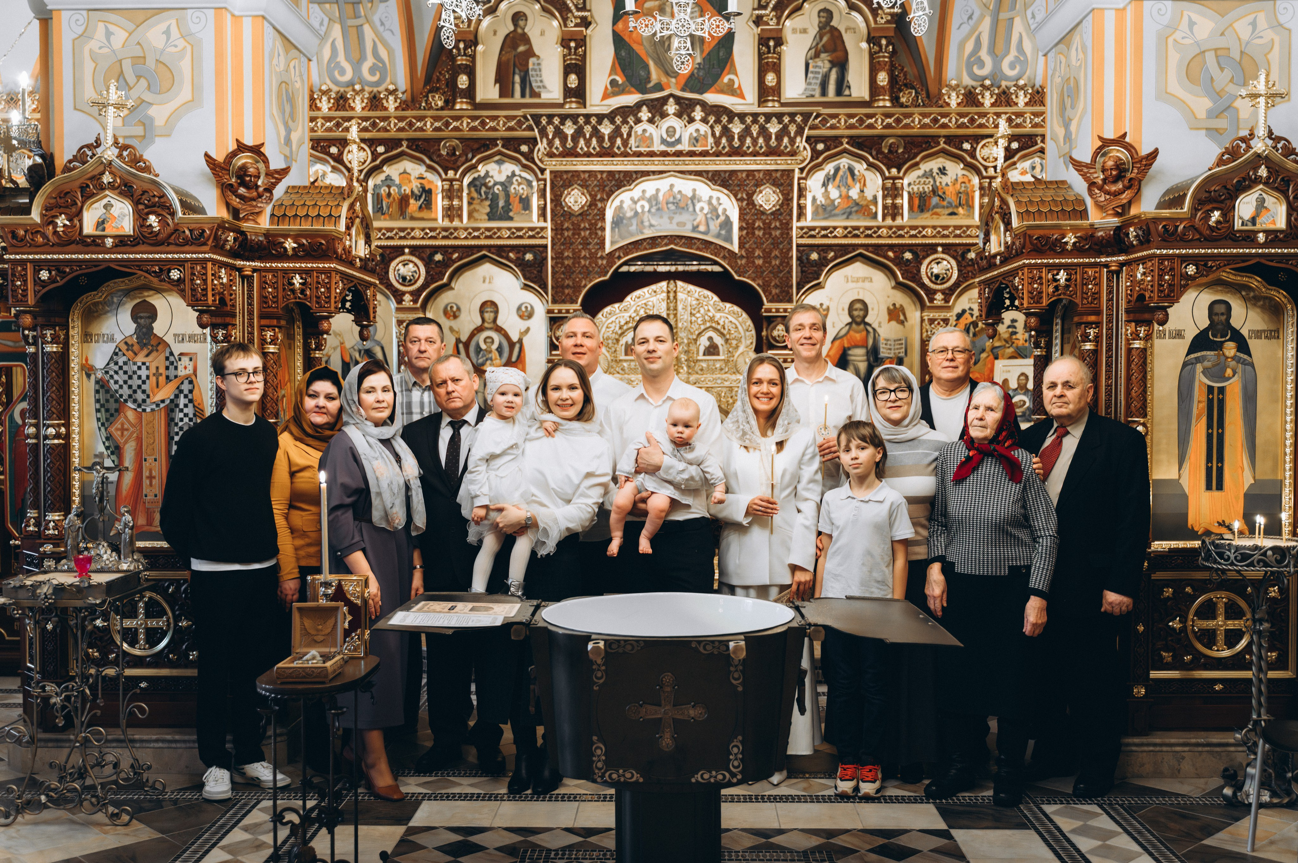 Крещение Фёдора (Храм Всех Святых) криптовый. Семейный фотограф в Минске Дарья Дреко