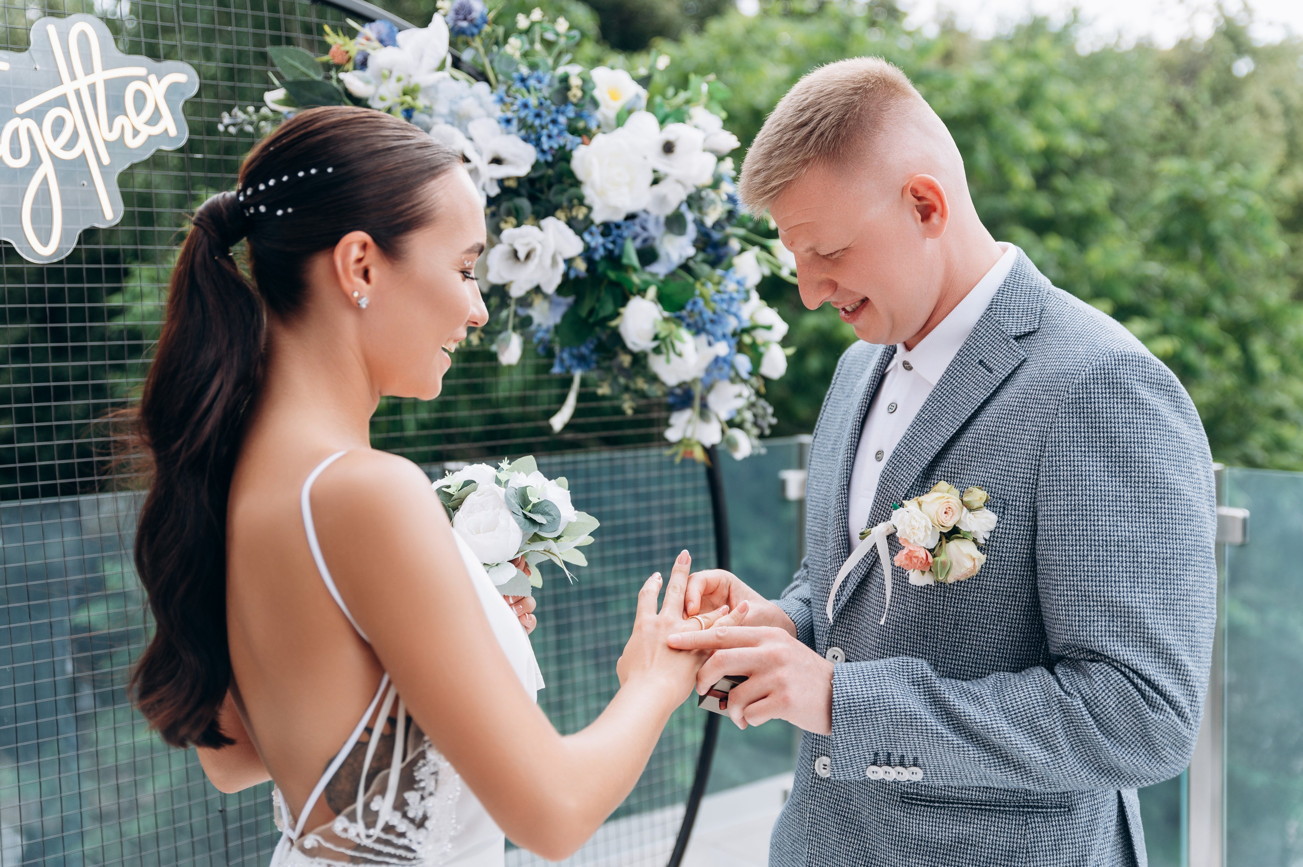 Церемония бракосочетания. Фотограф в Новосибирске