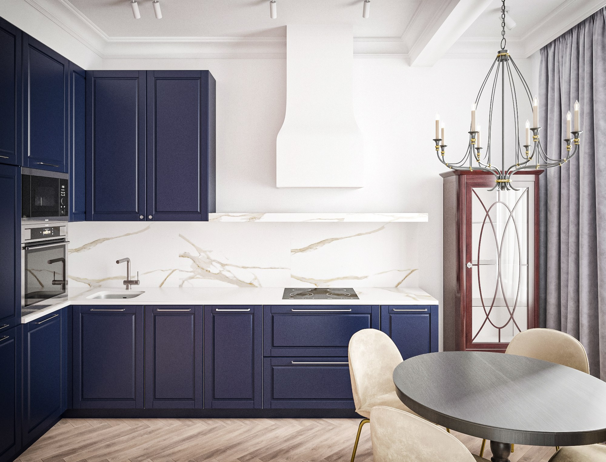 ЖК «Серебряный фонтан». Дизайнер интерьера Екатерина Маркова