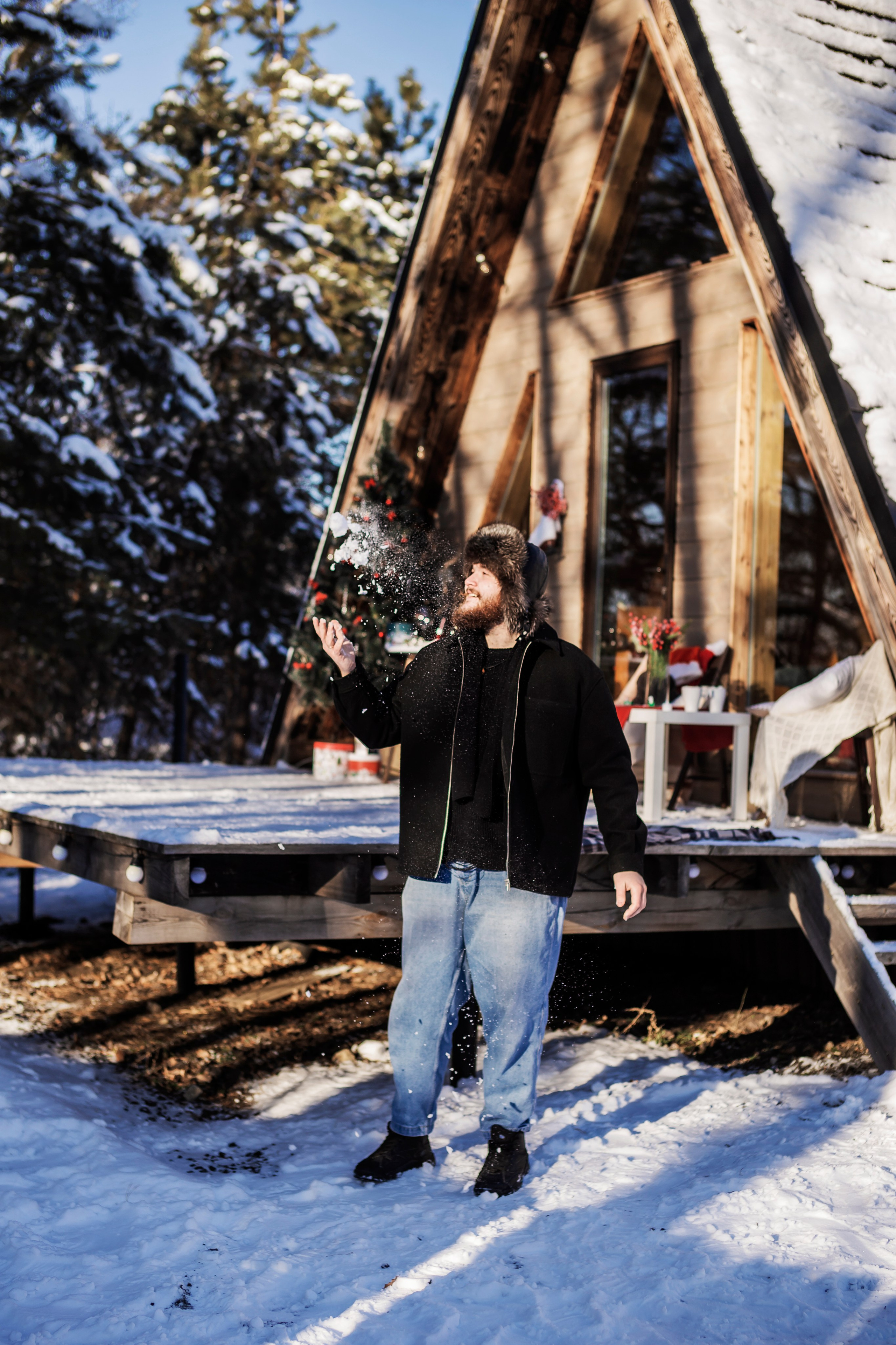 Зимний дом. Семейный фотограф в Саратове