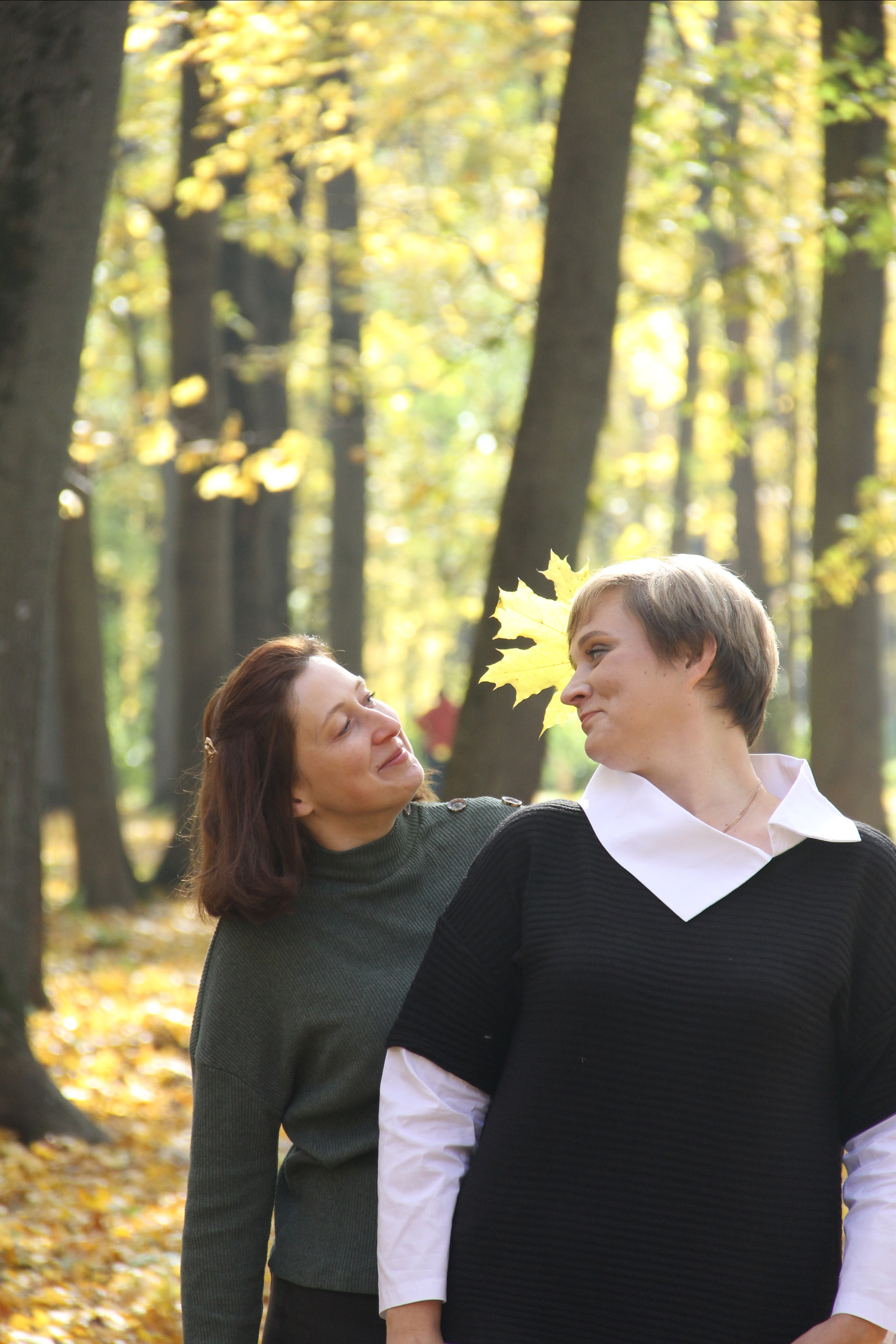 Мамочки+сыновья, осенняя прогулка. Фотограф Алёна Толмачева. Воронеж