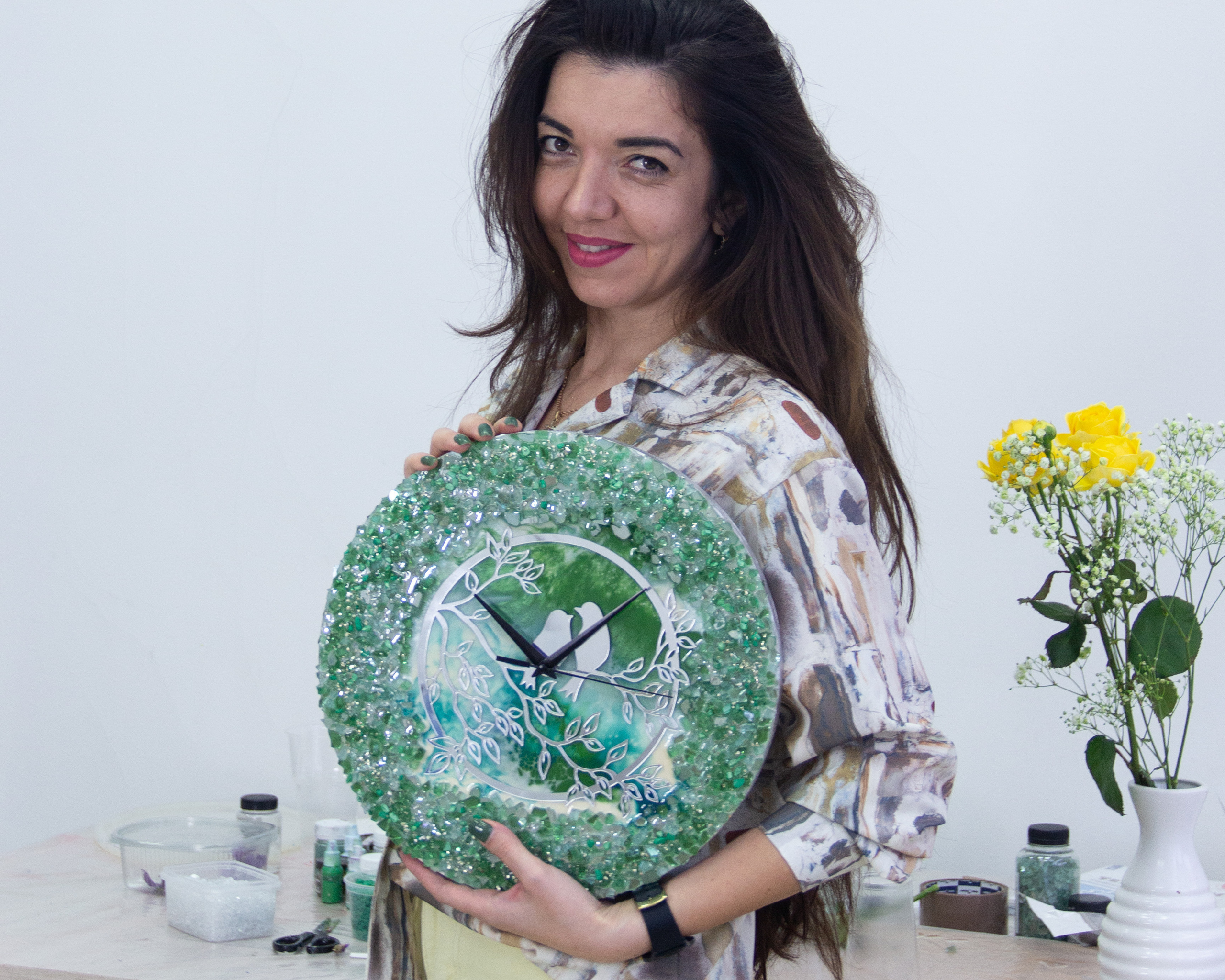 Прекрасная маленькая художница. Фотограф Алёна Толмачева. Воронеж