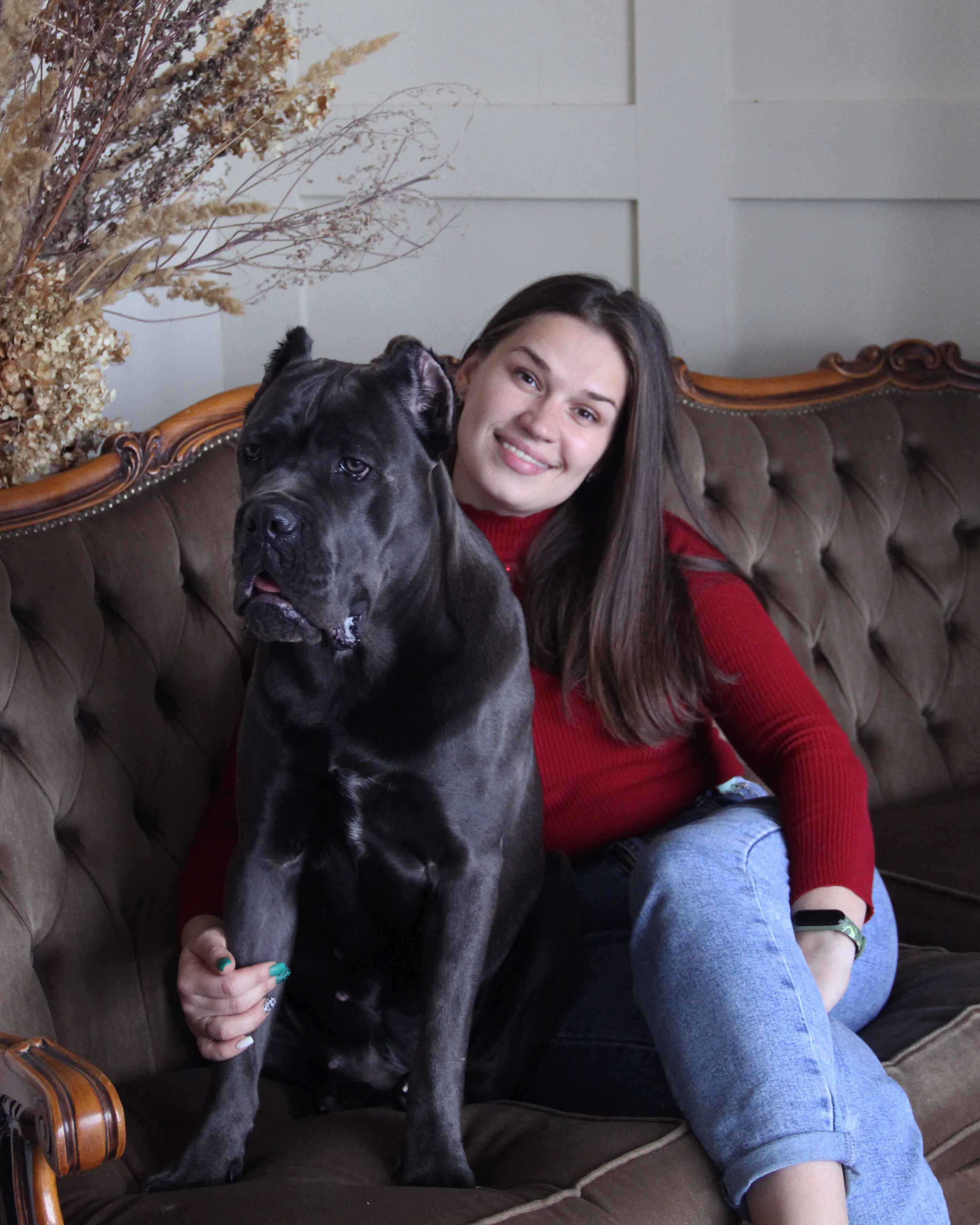 Великолепная Харли и её хозяева. Фотограф Алёна Толмачева. Воронеж