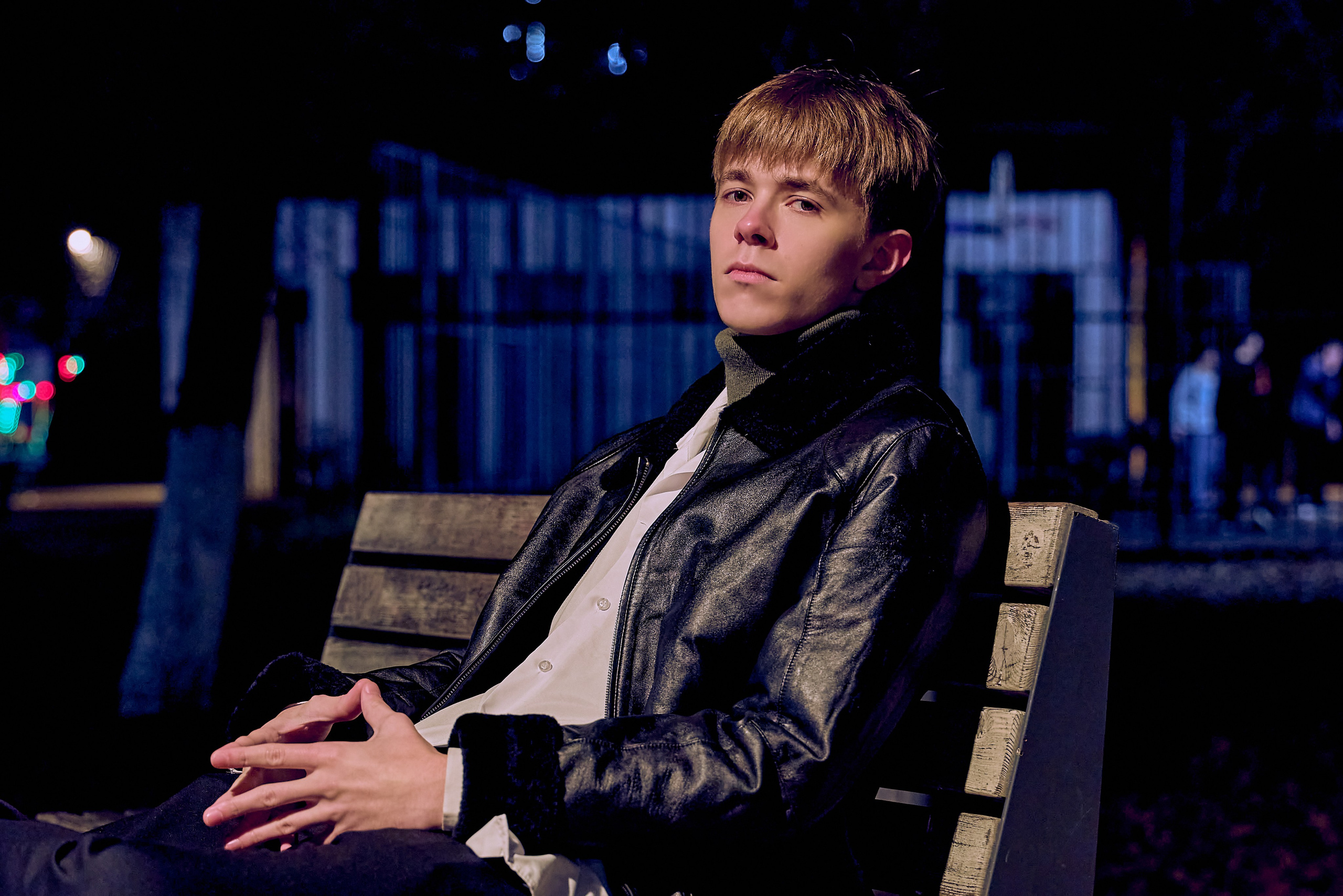 фотосессия в ночном городе фото Николая Голованова Дзержинск