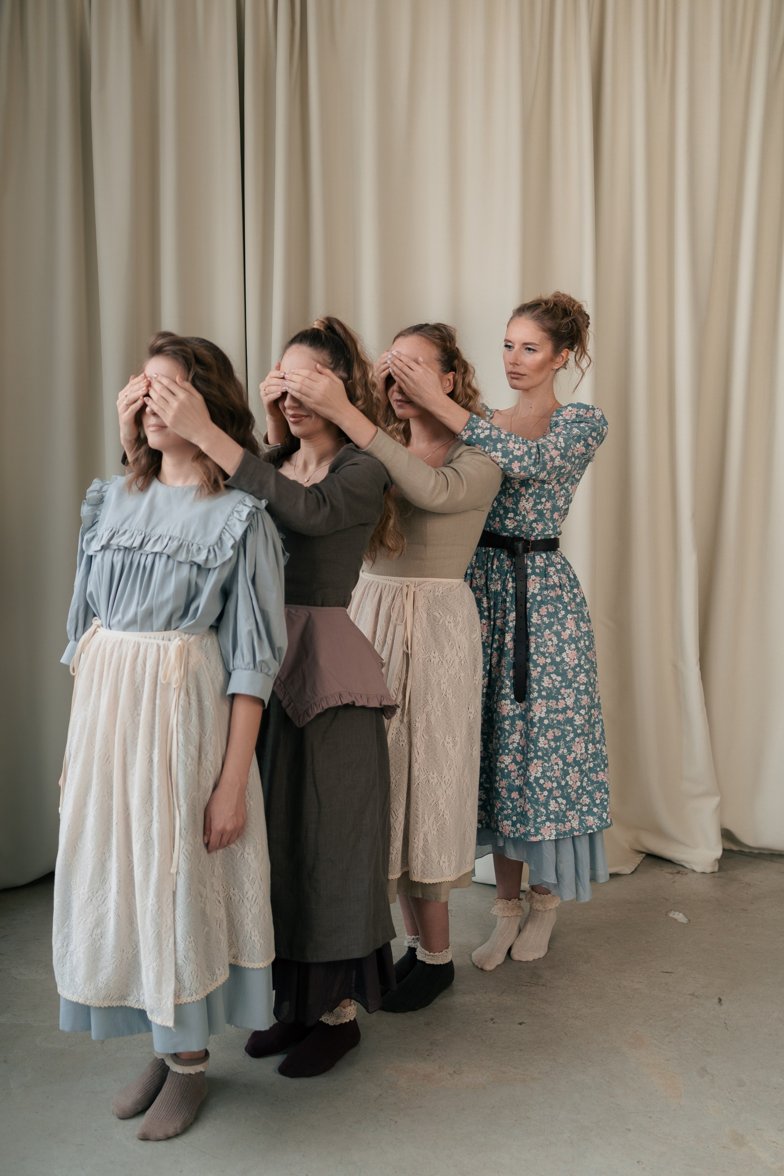 Маленькие женщины. Фотограф Виктория Юленкова