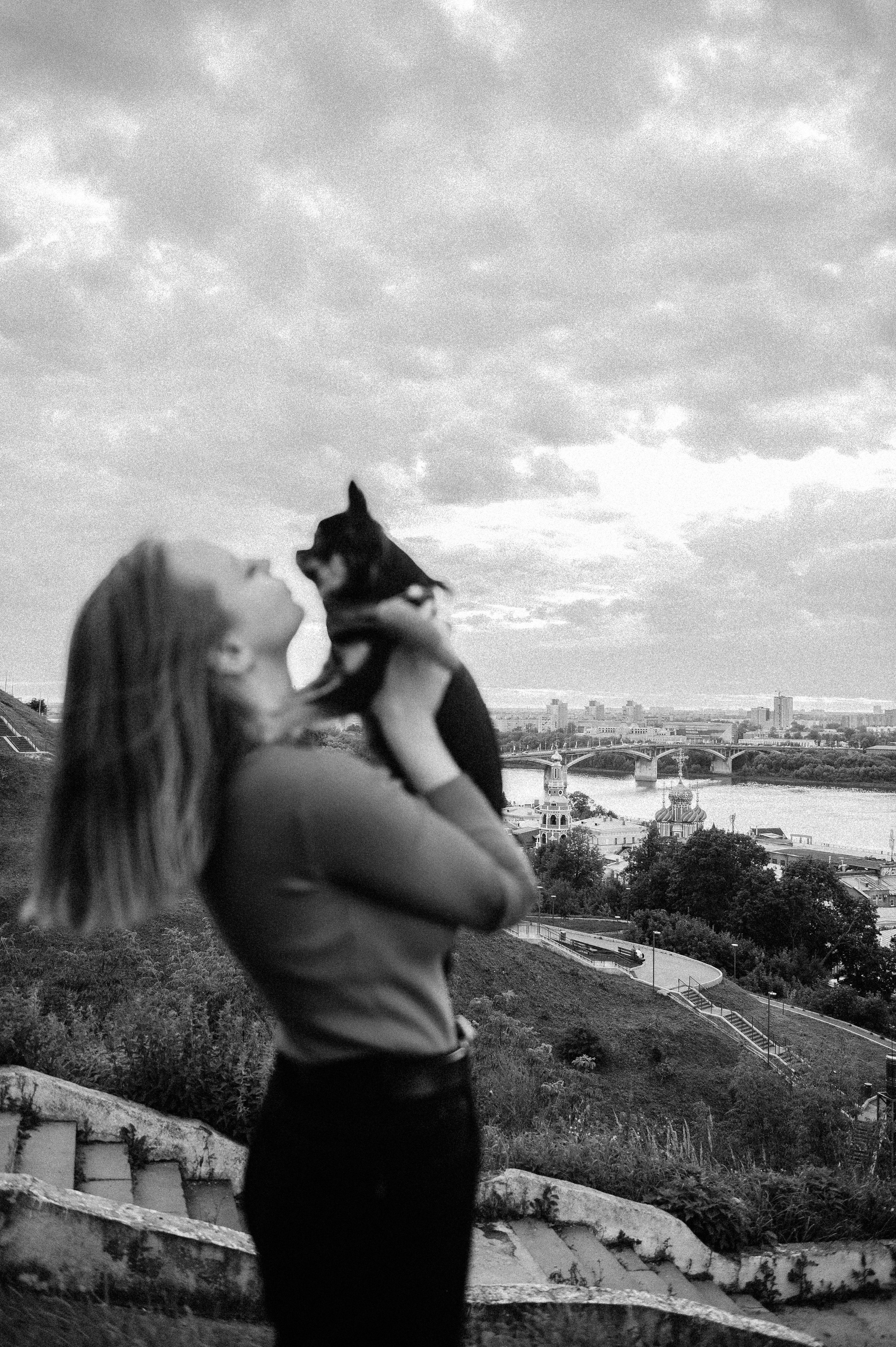 Лера, Илья и чихуахуа Наоми (Нижний Новгород, 2024). Анна Пушина, фотограф, Москва, Королев, Пушкино