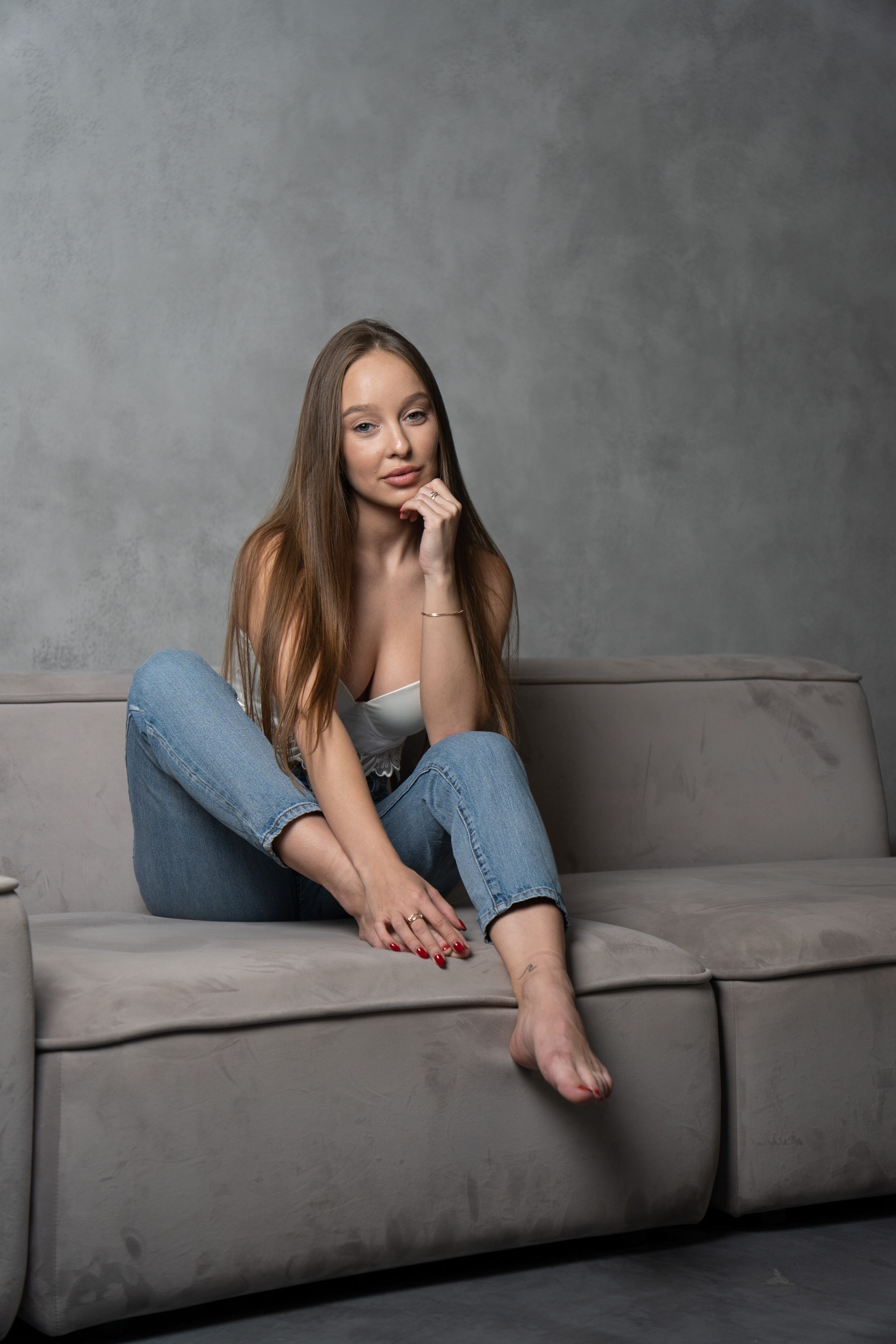 Фотосессия Марии в студии. Фотограф Сергей Капитуров