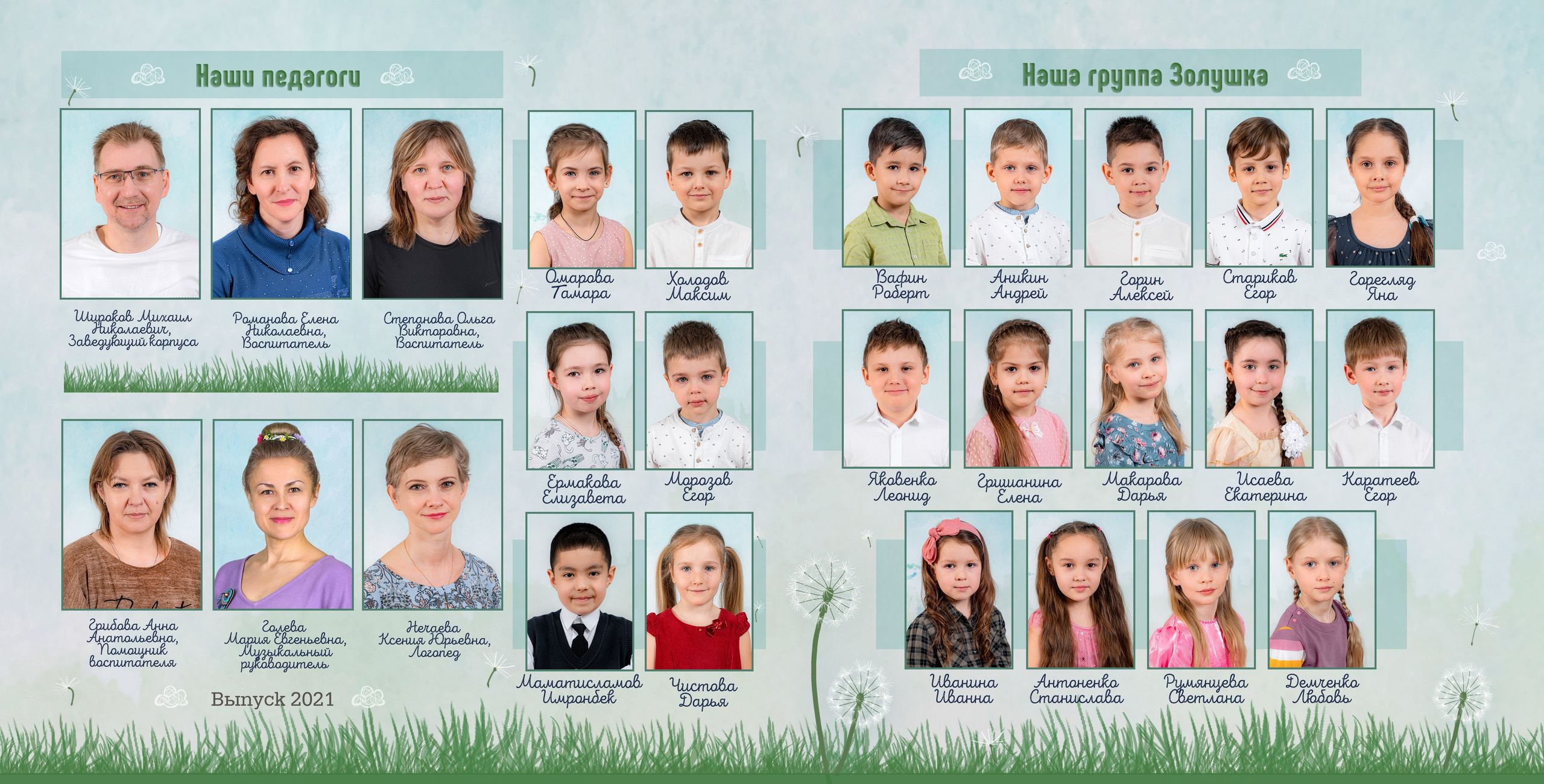 Одуванчики. Портретный фотограф в Москве Юлия Красовская