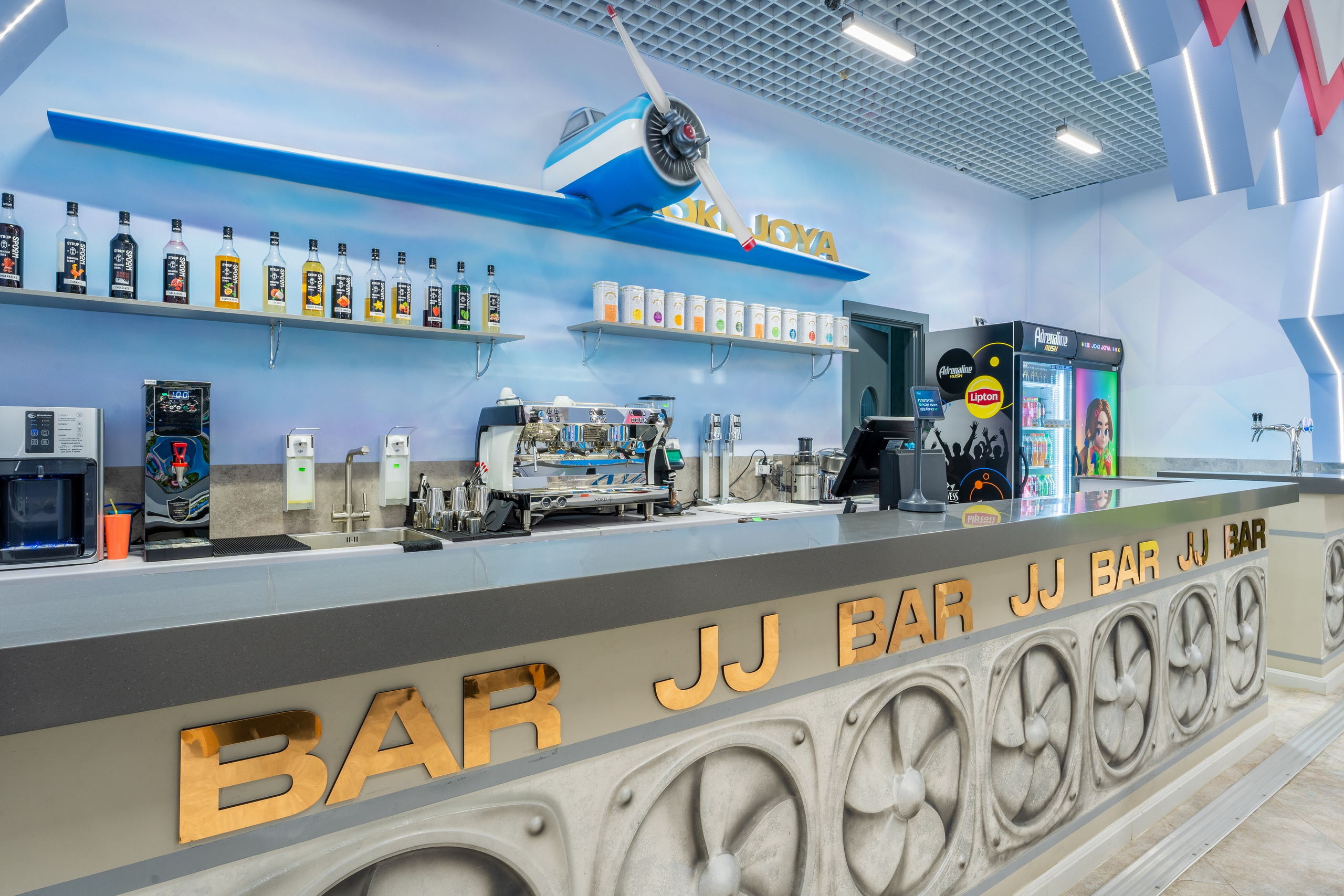 Парк развлечений Joki Joya Лефортово. Интерьерный фотограф Александра Солдатова