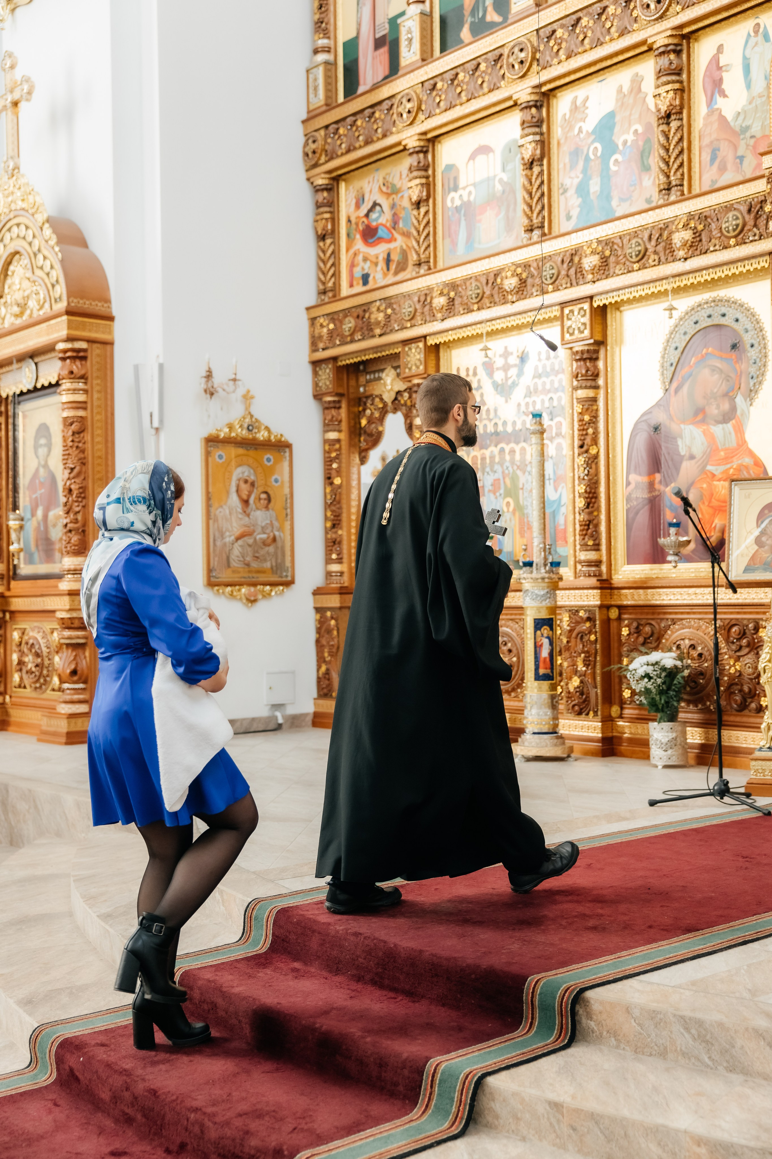 Крещение Мирославы. Храм иконы Божьей Матери «Всех скорбящих Радость». Фотограф ВИКА МЕДУЗА