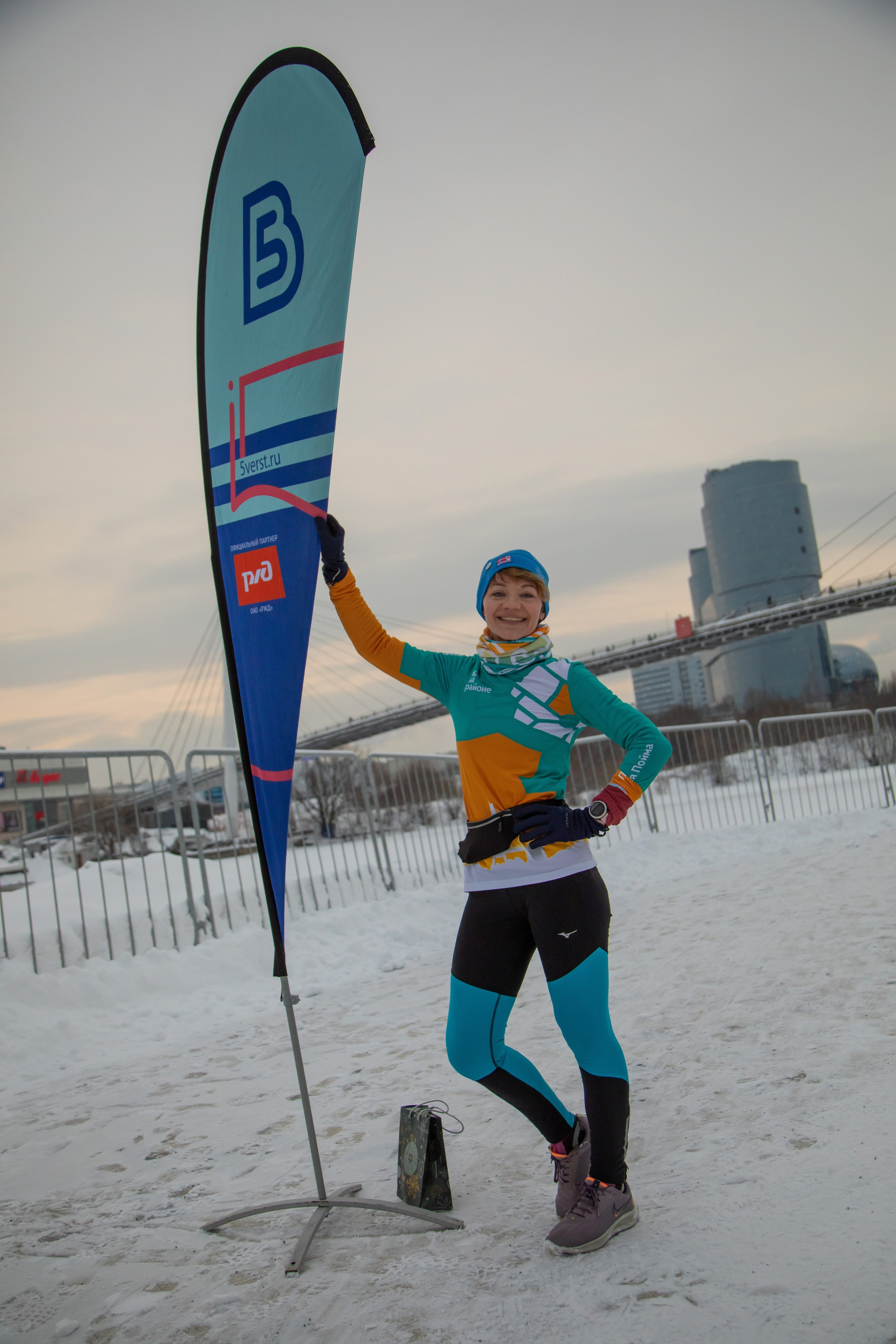 5 вёрст Живописная набережная, 45 забег, 27 января 2024 г. Фотограф Сергей Ловкий