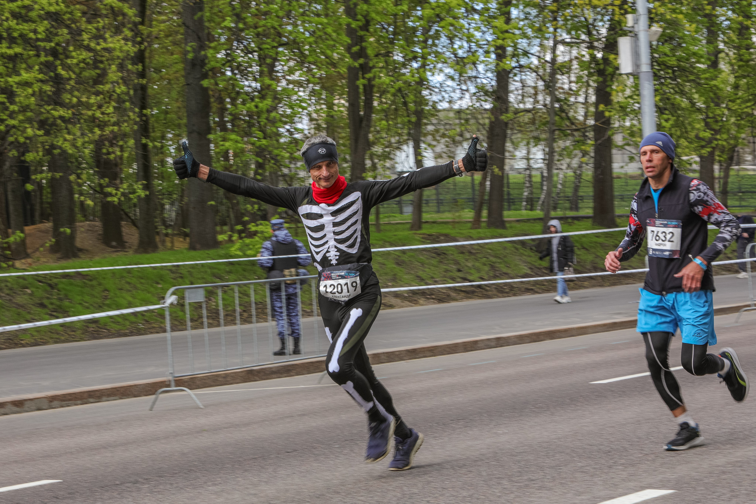 Московский полумарафон 27.04.25. Фотограф Сергей Ловкий