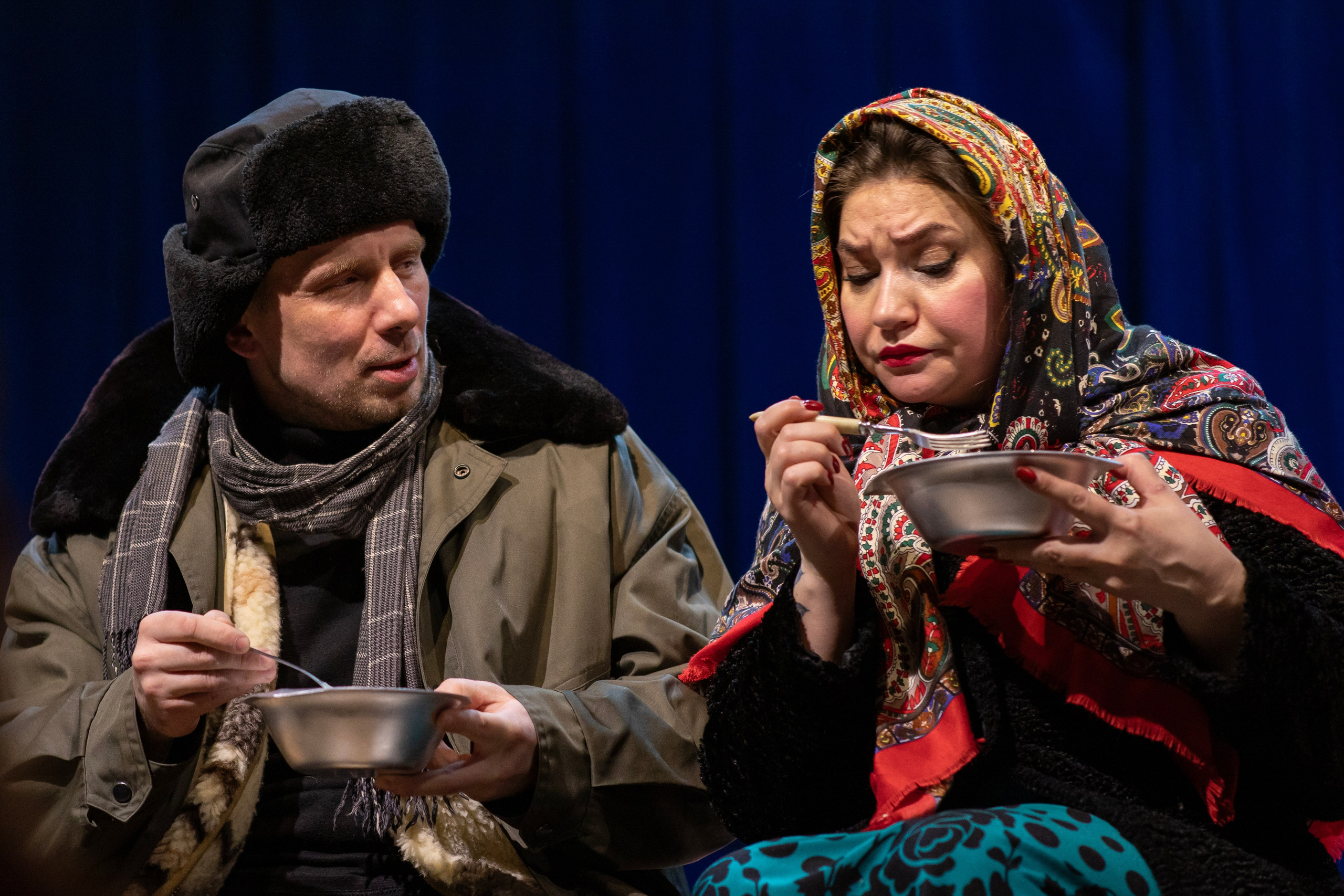 «Девчата», спектакль театральной студии «Дом». Фотограф Сергей Ловкий