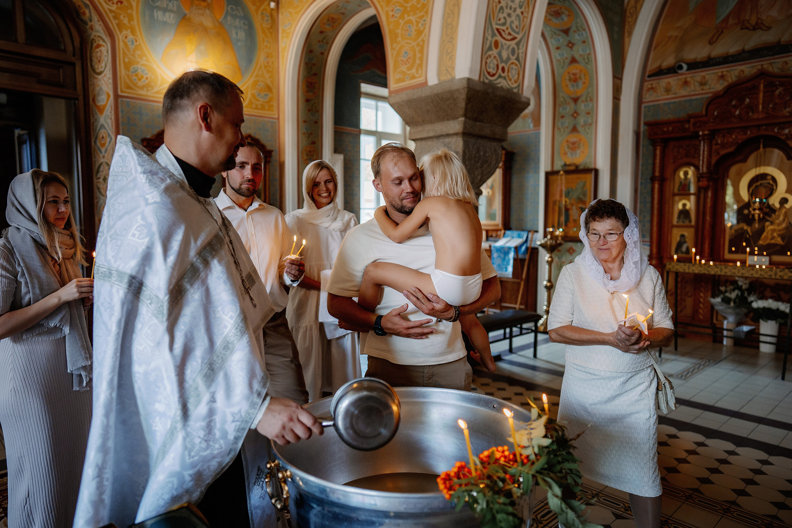 Крещение Евы. Фотограф на Крещение и Венчание в Красноярске Рамазанова Юлия