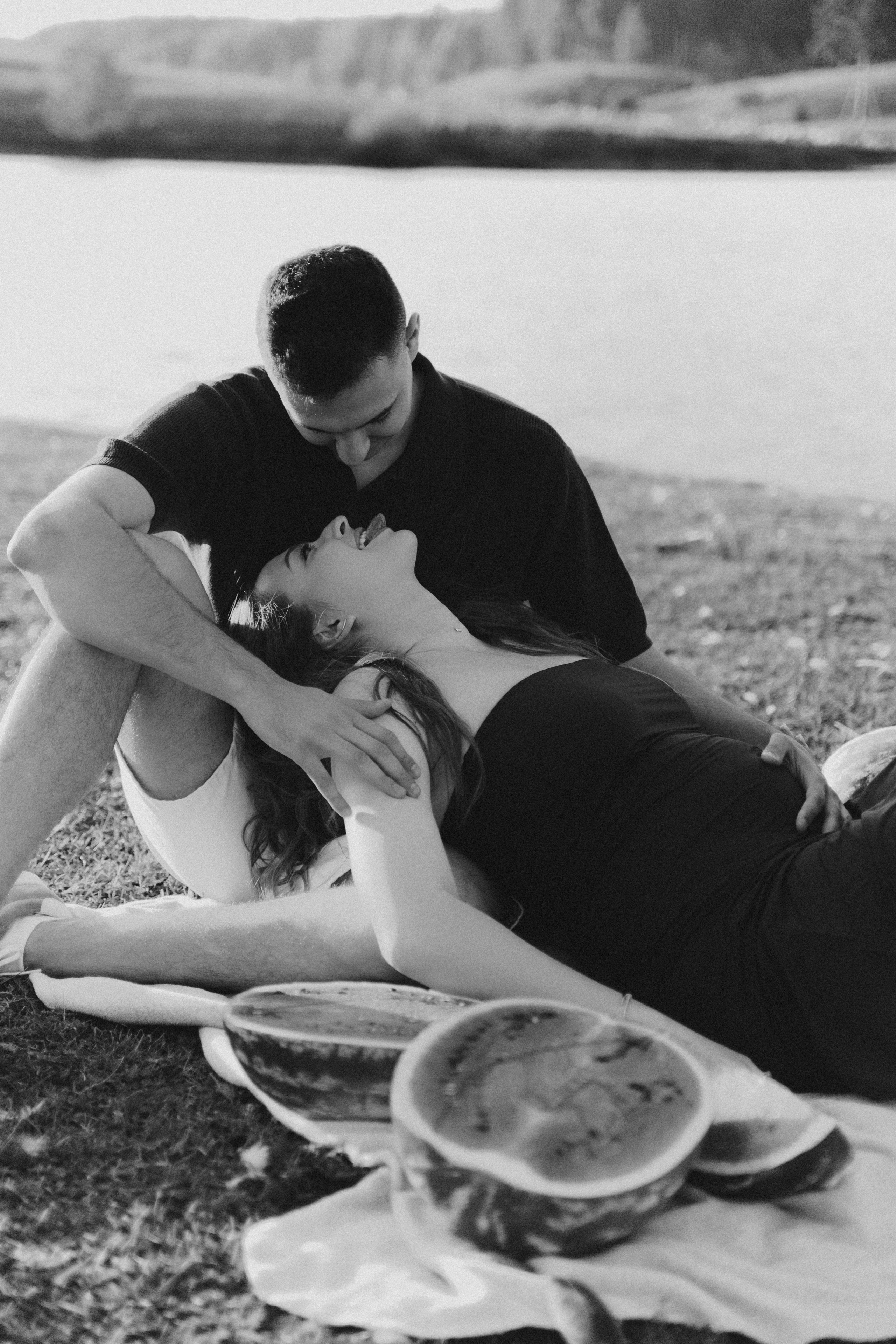 Август. Арбузы. Любовь. Свадебный и портретный фотограф в Брянске и Москве Алина Химушкина