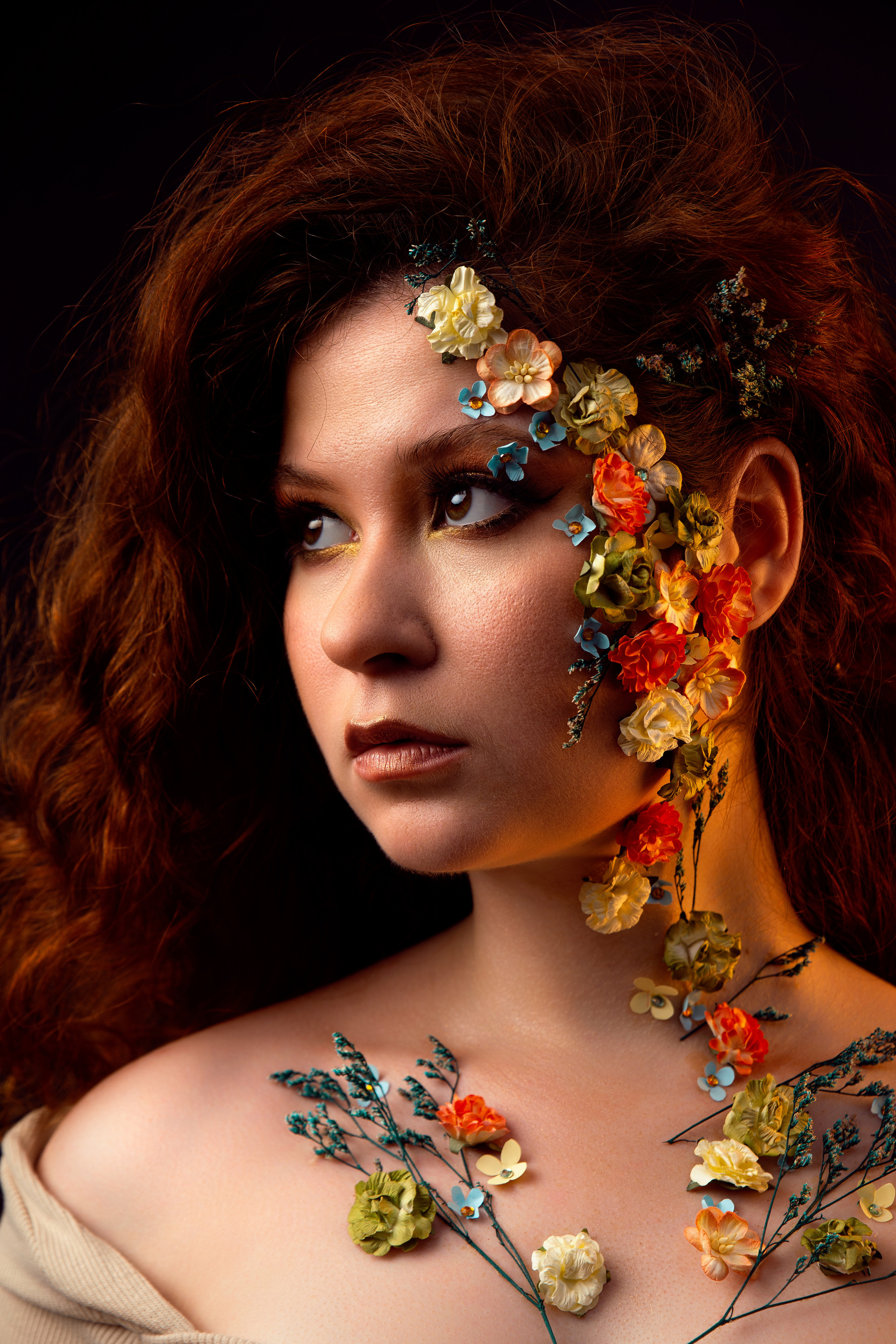 Фотопроект «Цветочные нимфы». Гармония и детали в фотографии Фото продакшен