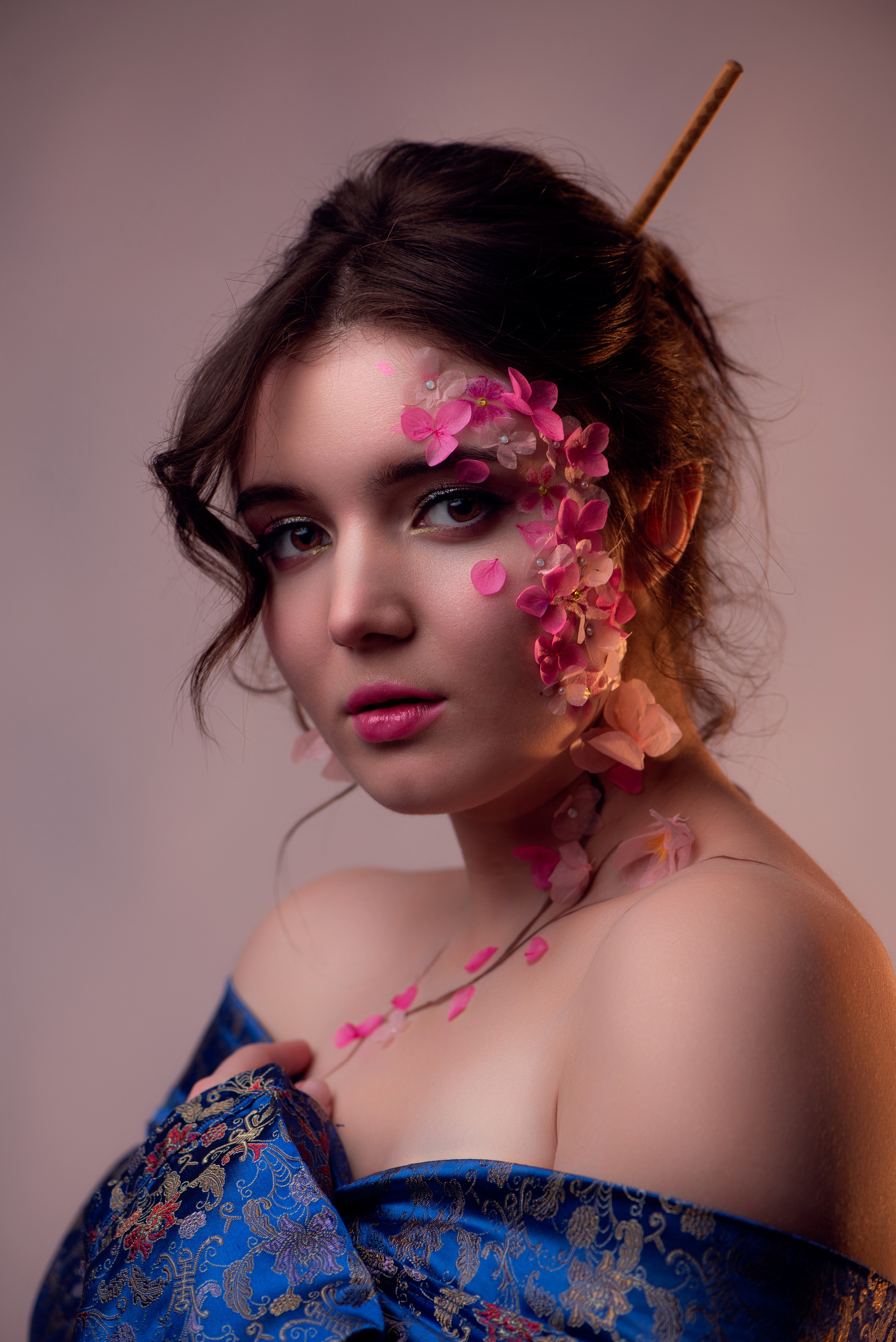 Фотопроект «Цветочные нимфы». Гармония и детали в фотографии Фото продакшен