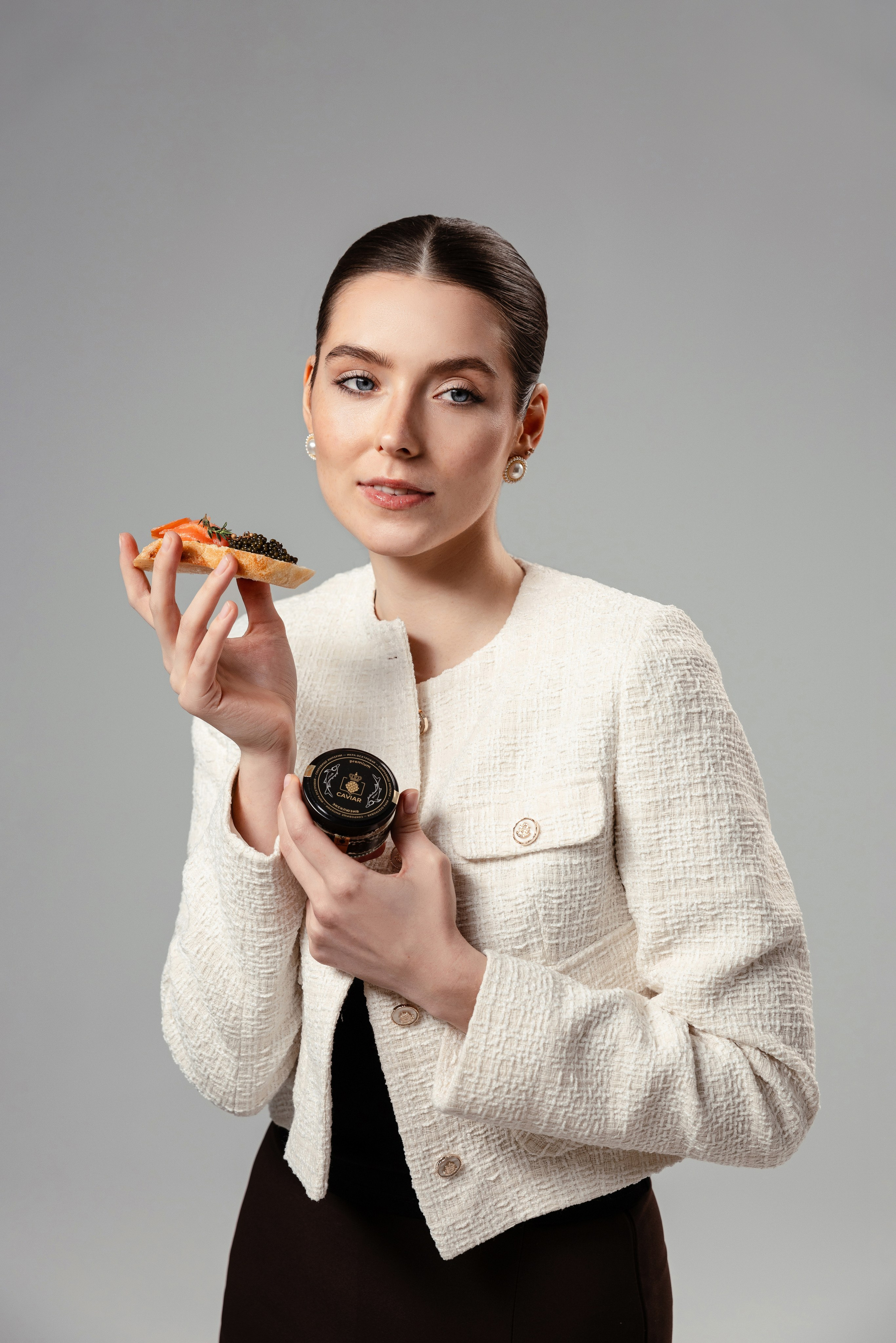 Фотосъемка чёрной икры