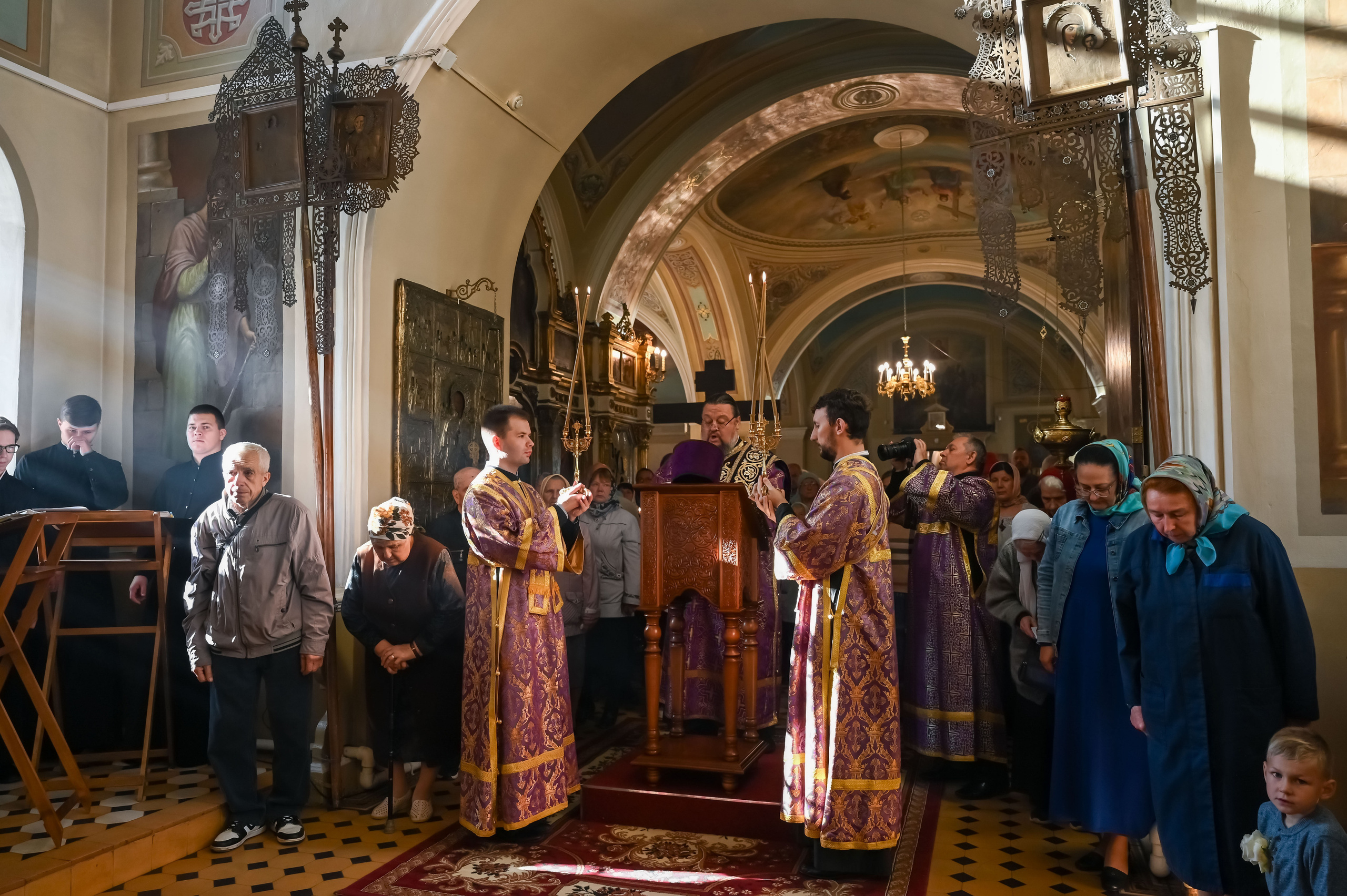 Престольный праздник в Крестовоздвиженском храме с. Марчуги 255 лет. Семейный фотограф в г. Воскресенск Наталия Молева