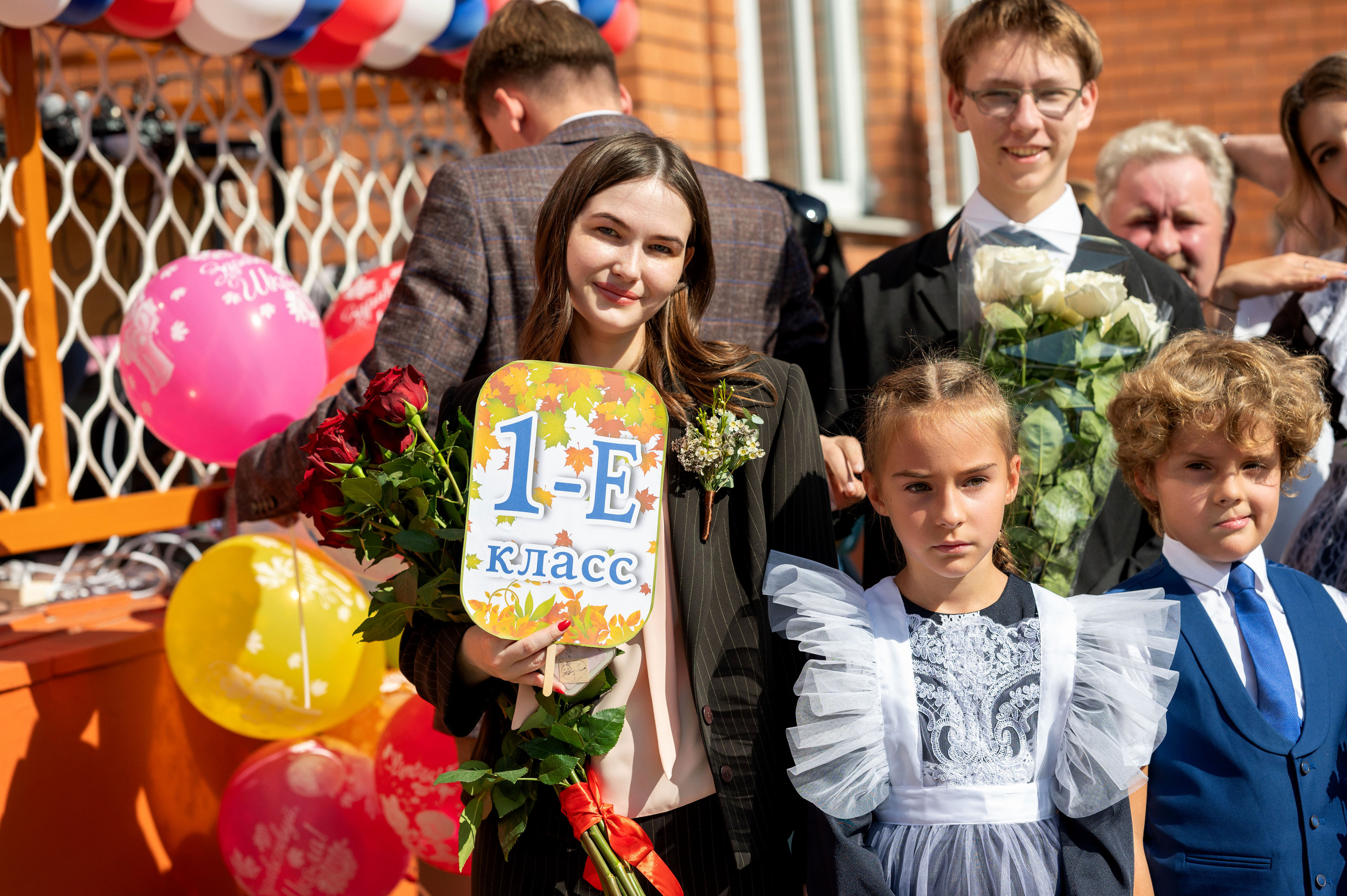 Первоклашки. Семейный фотограф в г. Воскресенск Наталия Молева