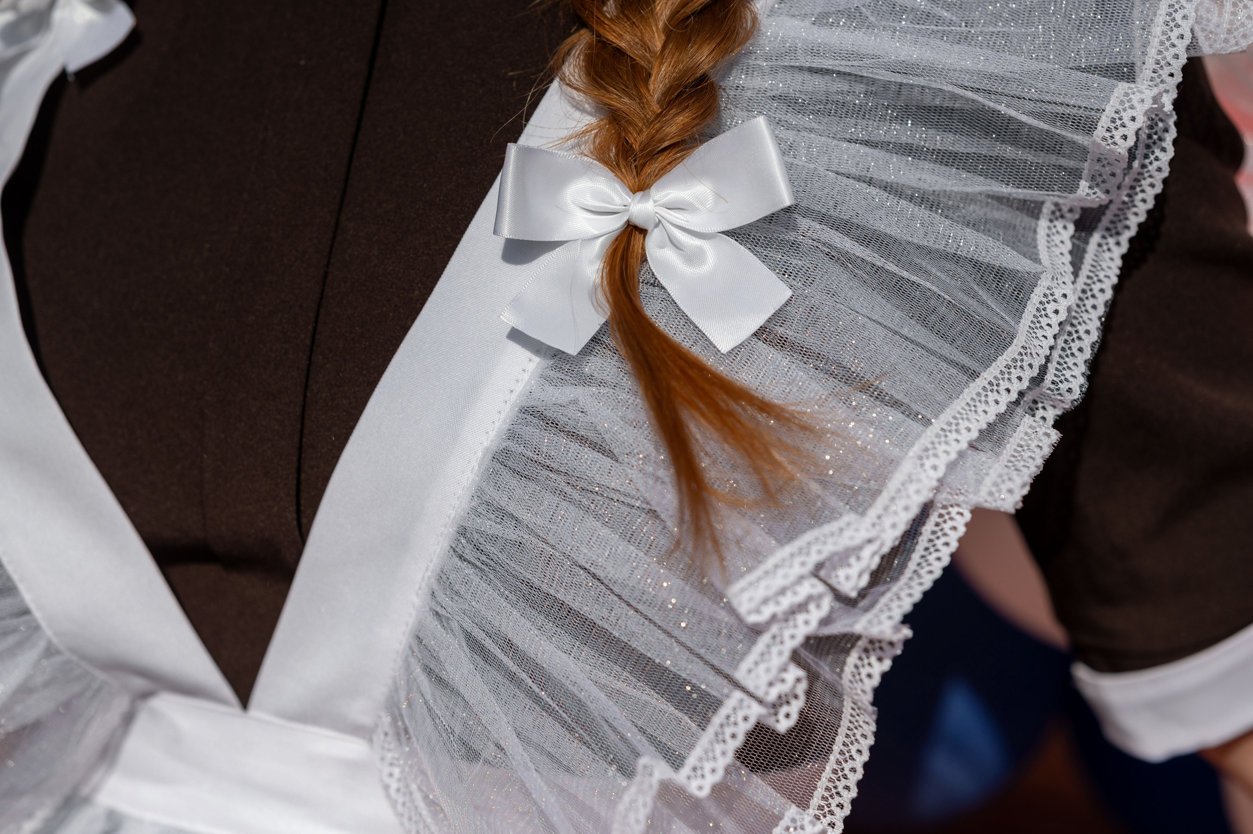 Ксюша. Первый учебный день в последнем классе. Семейный фотограф в г. Воскресенск Наталия Молева