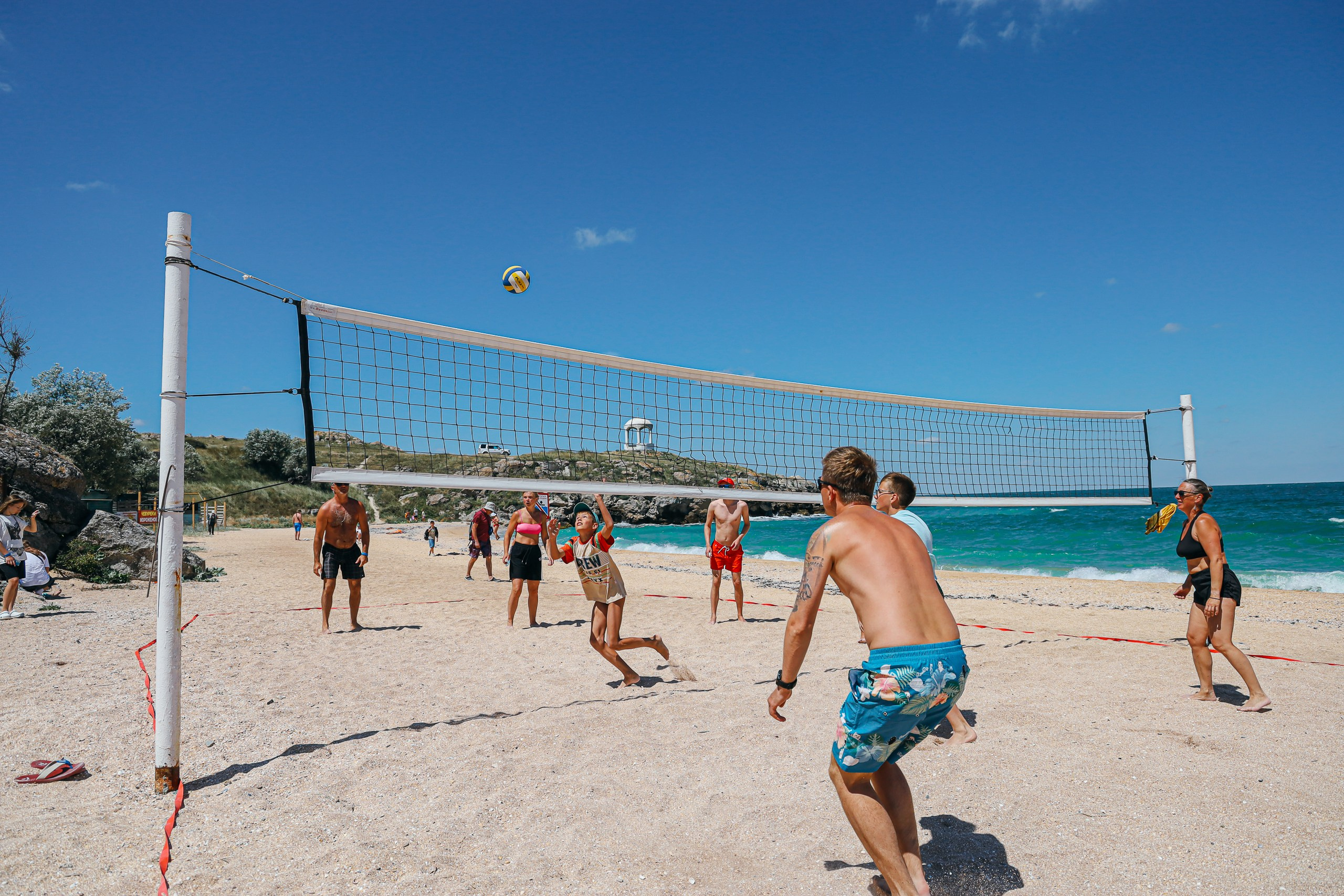 ПЛЯЖНЫЙ ВОЛЕЙБОЛ. Photographer of Krasnodar city Paul Varro