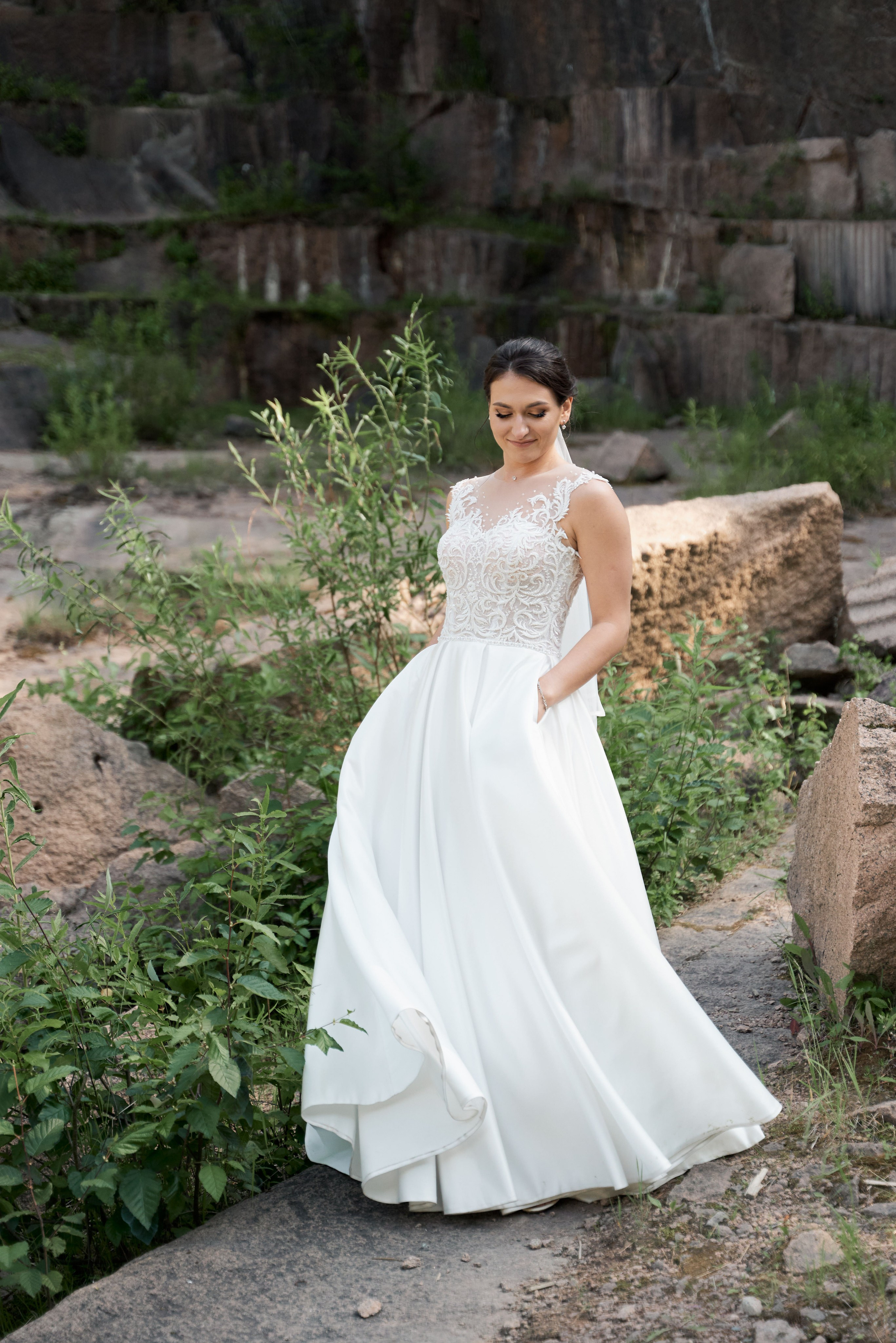 Гранитный карьер. Свадебный фотограф Александр Браво